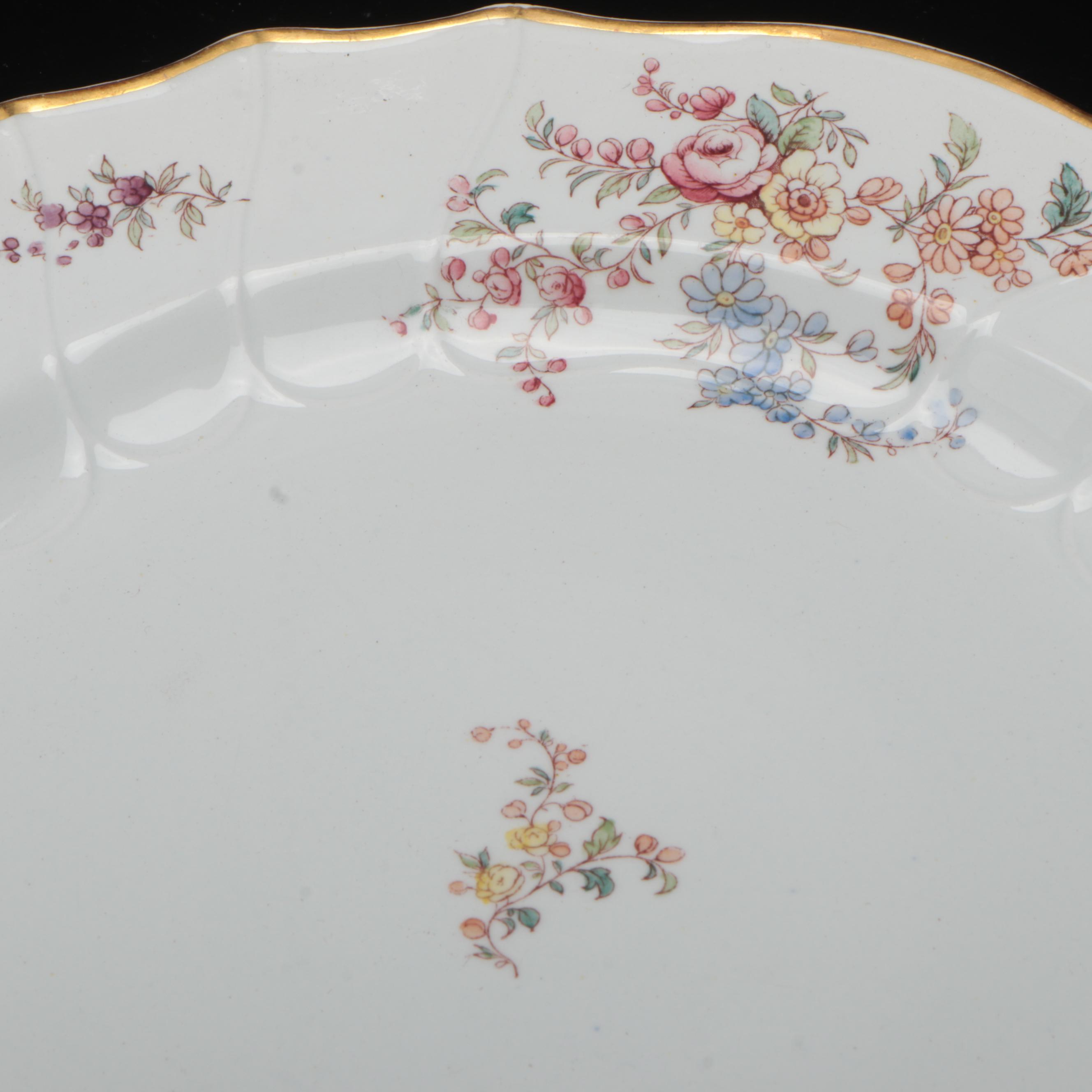 Brown-Westhead, Moore & Co. Porcelain Dinner Plates, Late 19th Century
