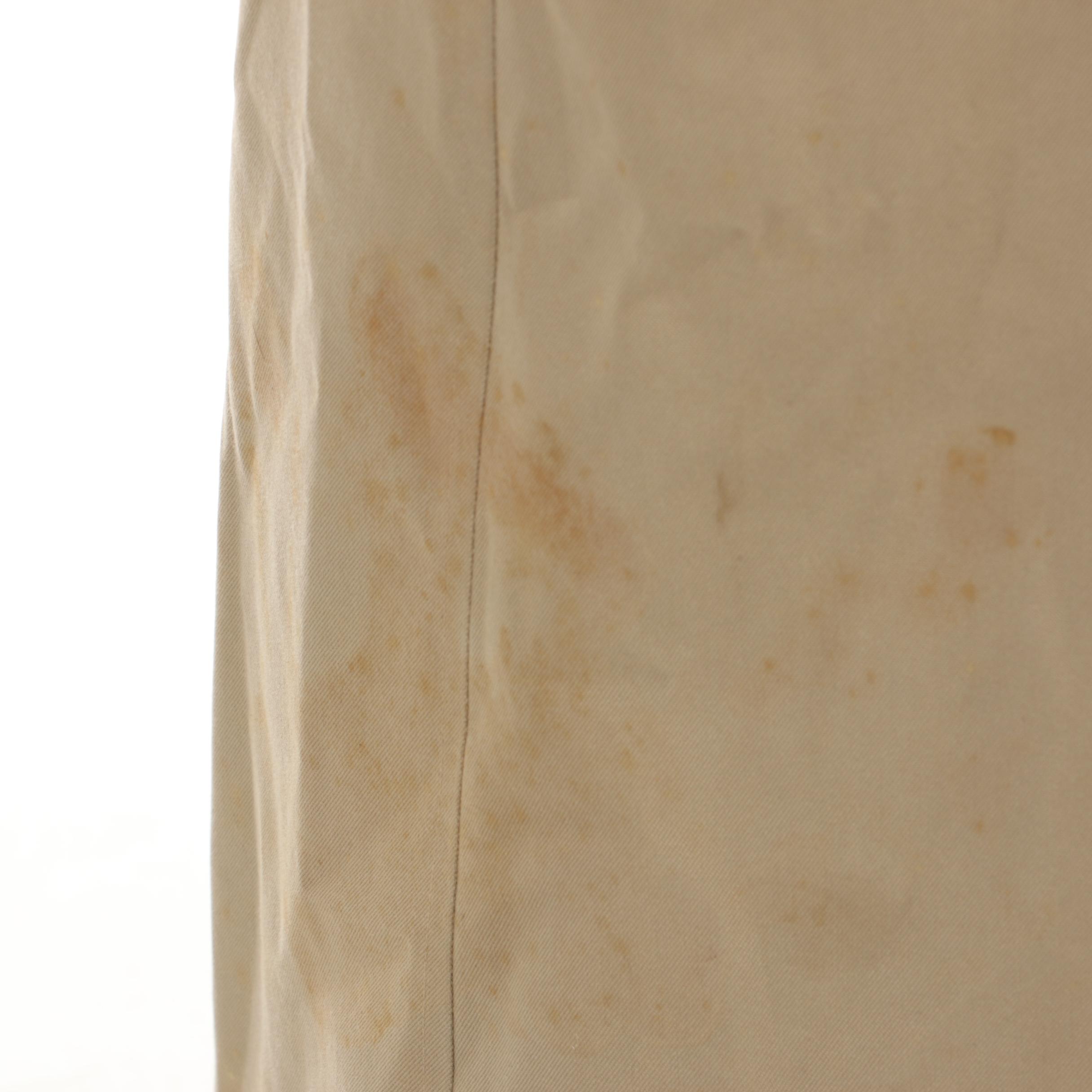 Burberrys Gabardine Car Coat with "House Check" Lining