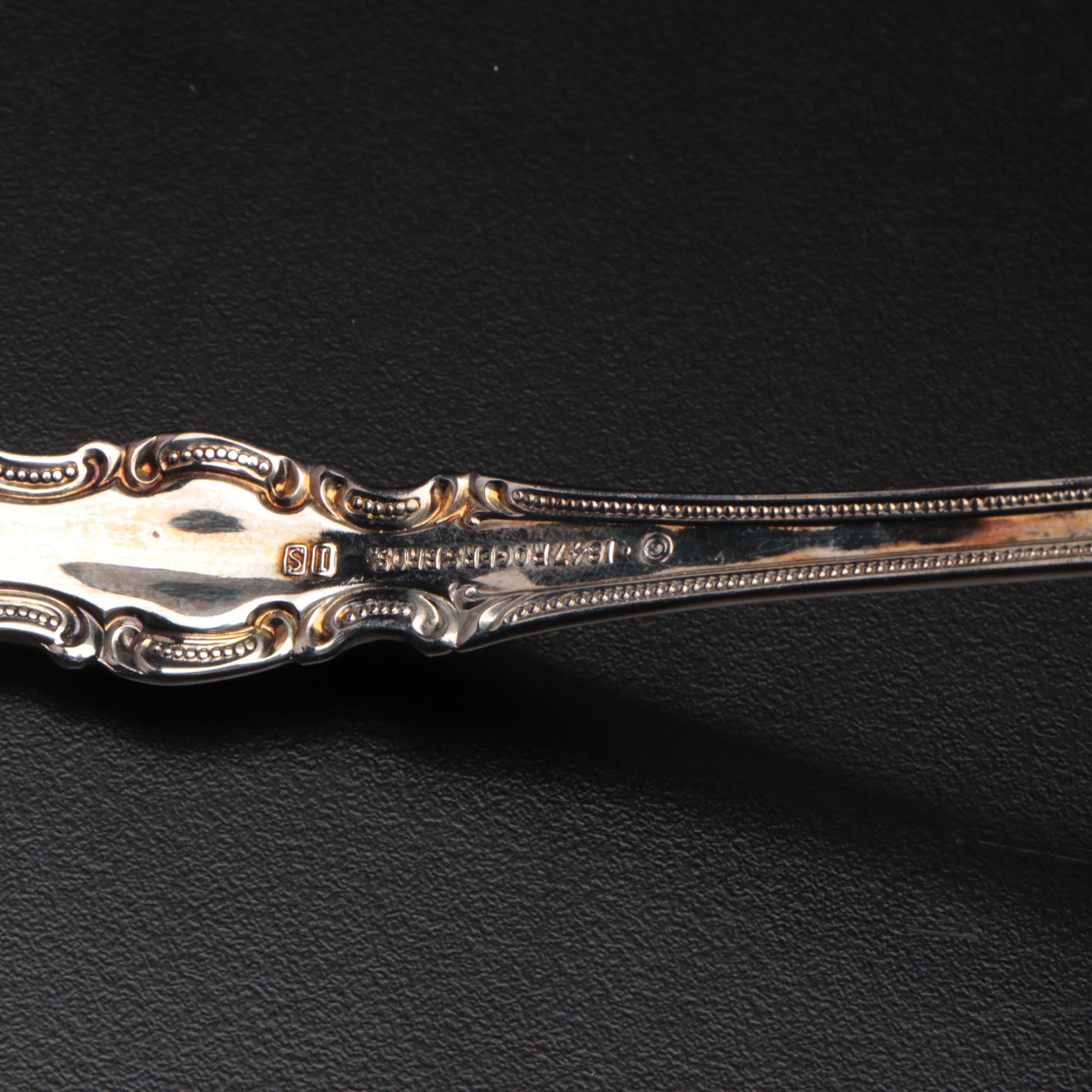 Rogers Bros. Cake Servers and Other Silver Plate Serving Utensils,