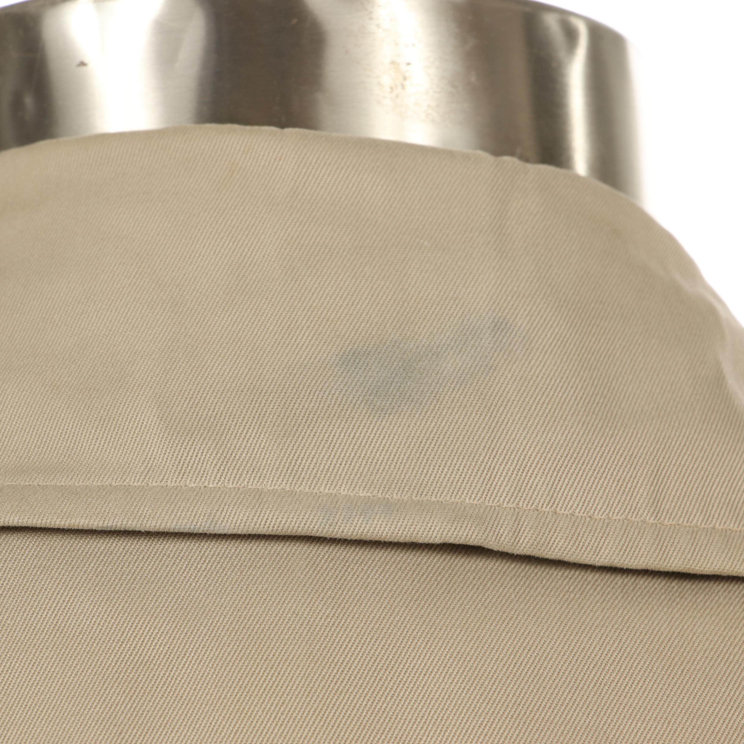 Men's Burberrys Khaki Double-Breasted Trench Coat