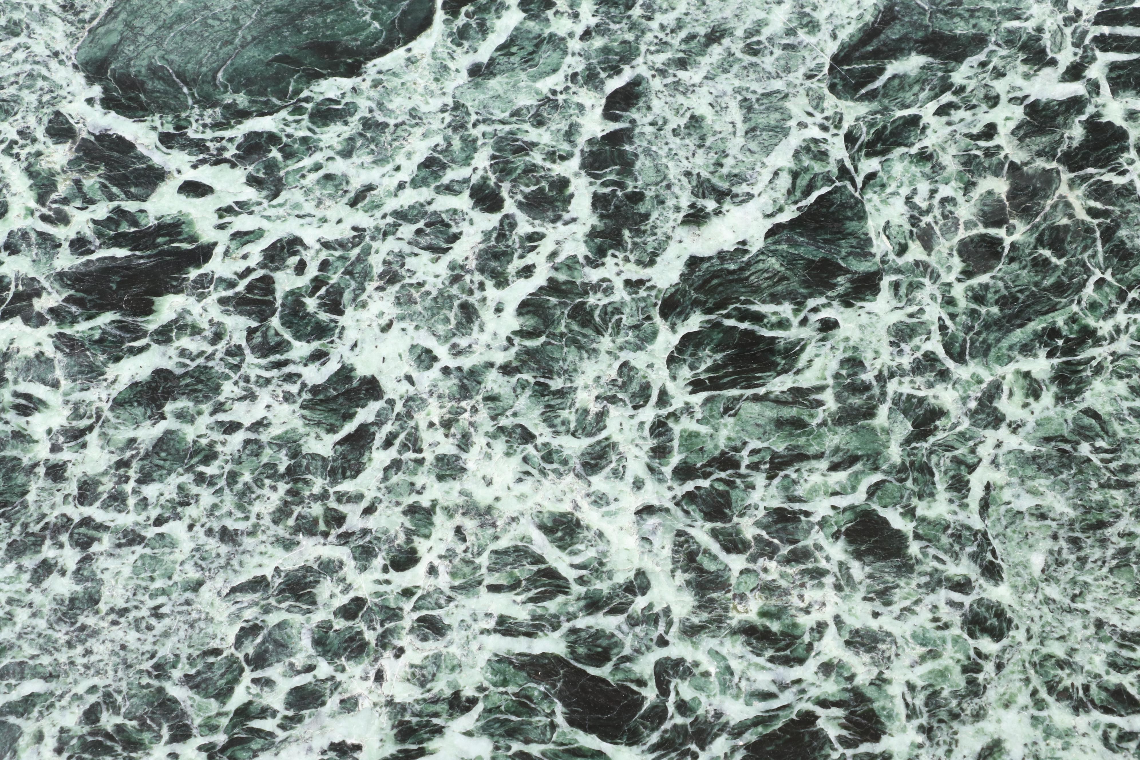 Gilt-Metal Mounted, Ebonized Wood and Green Marble Top Bureau Plat