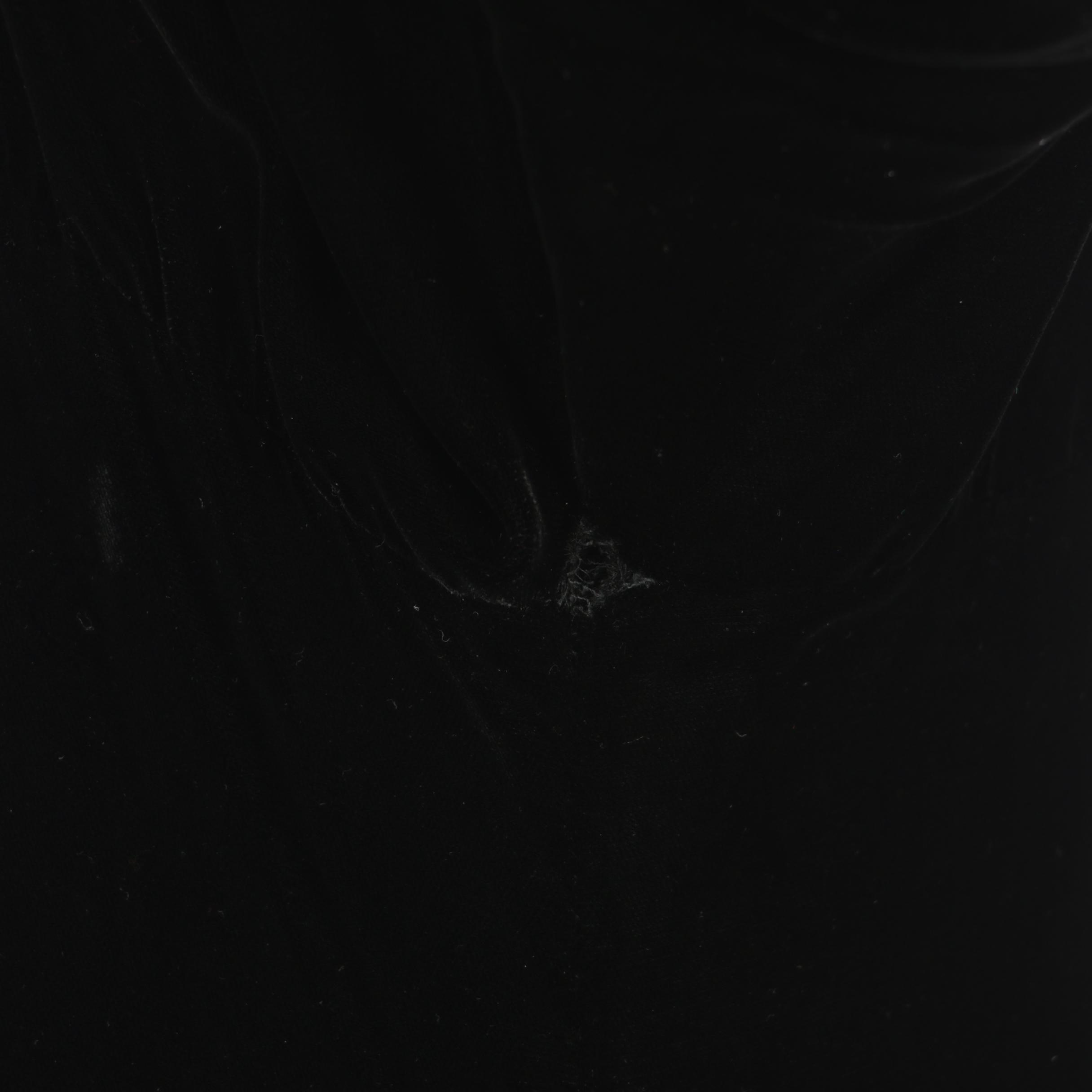 Oscar de la Renta Black Velvet Empire Waist Evening Dress, 1960s