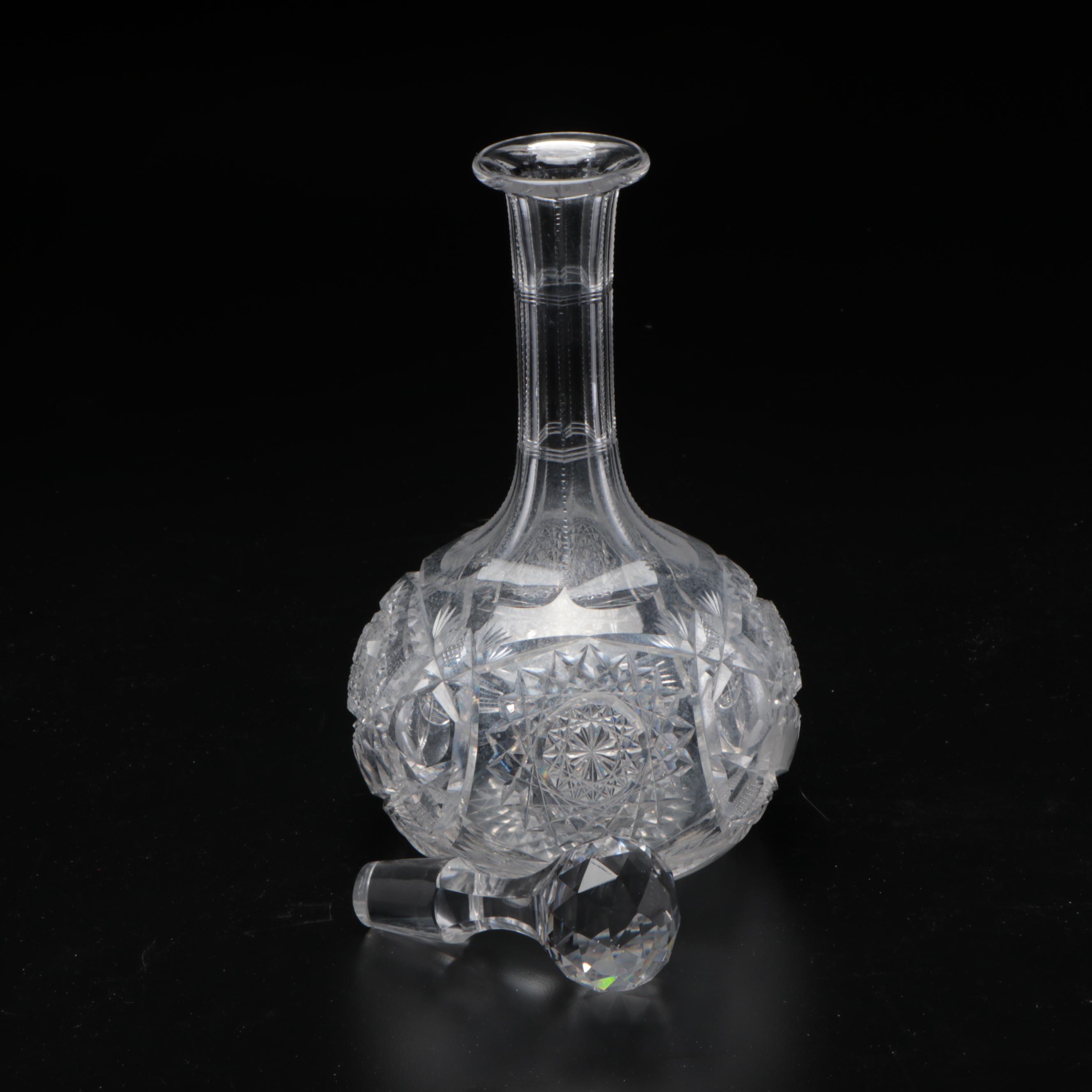 Cut Crystal Decanters, Mid to Late 20th Century