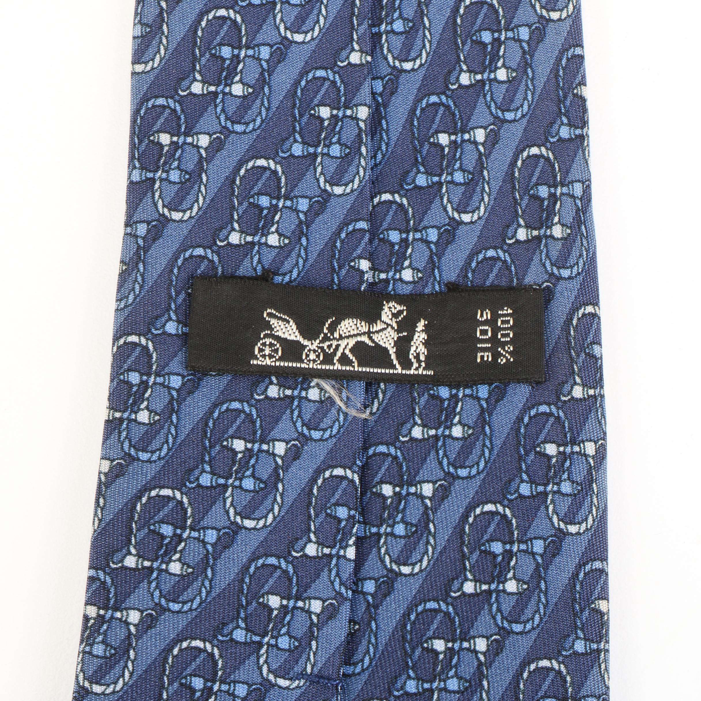 Hermès Silk Twill Necktie