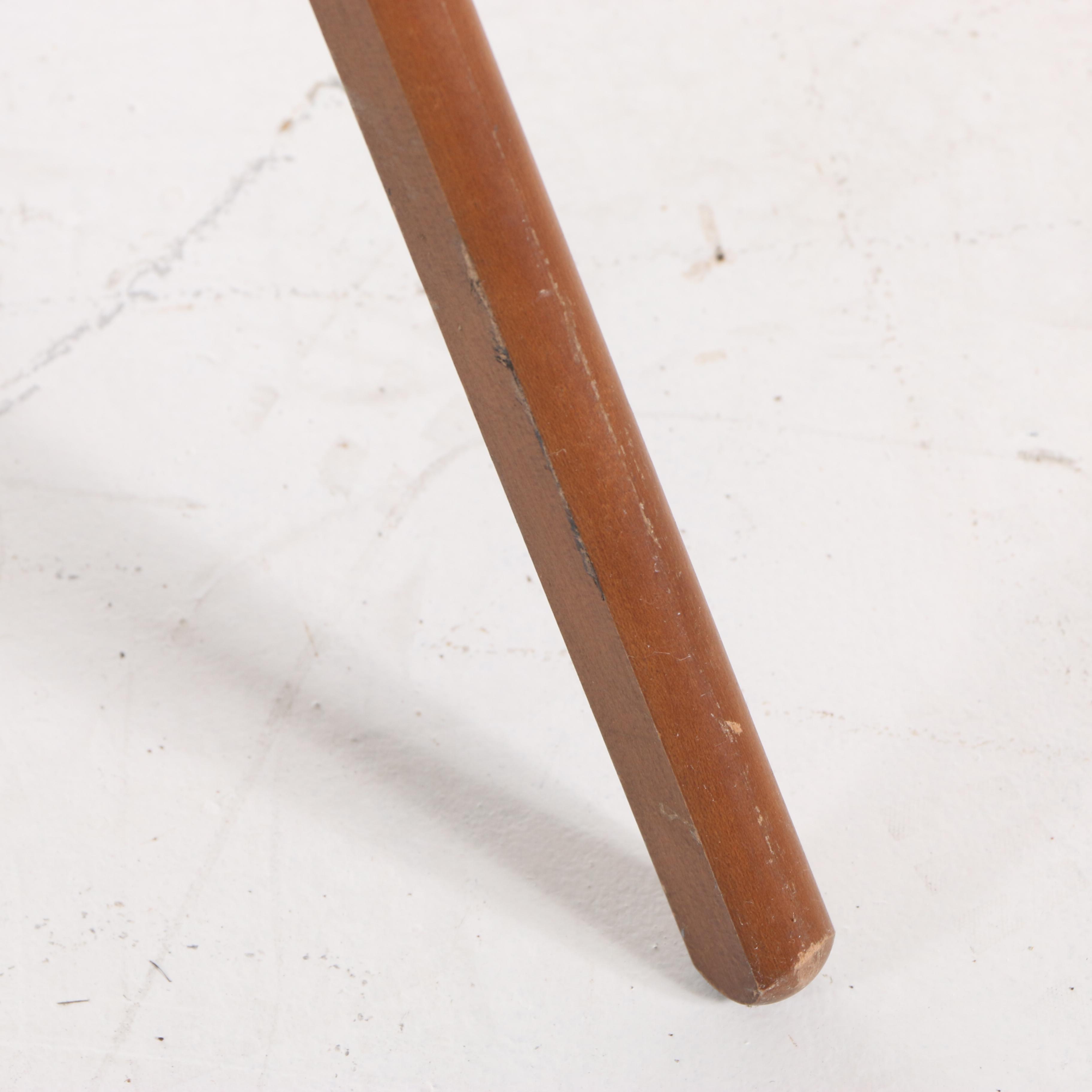 Scheibe Mid Century Modern Folding Stackable TV Tray Tables