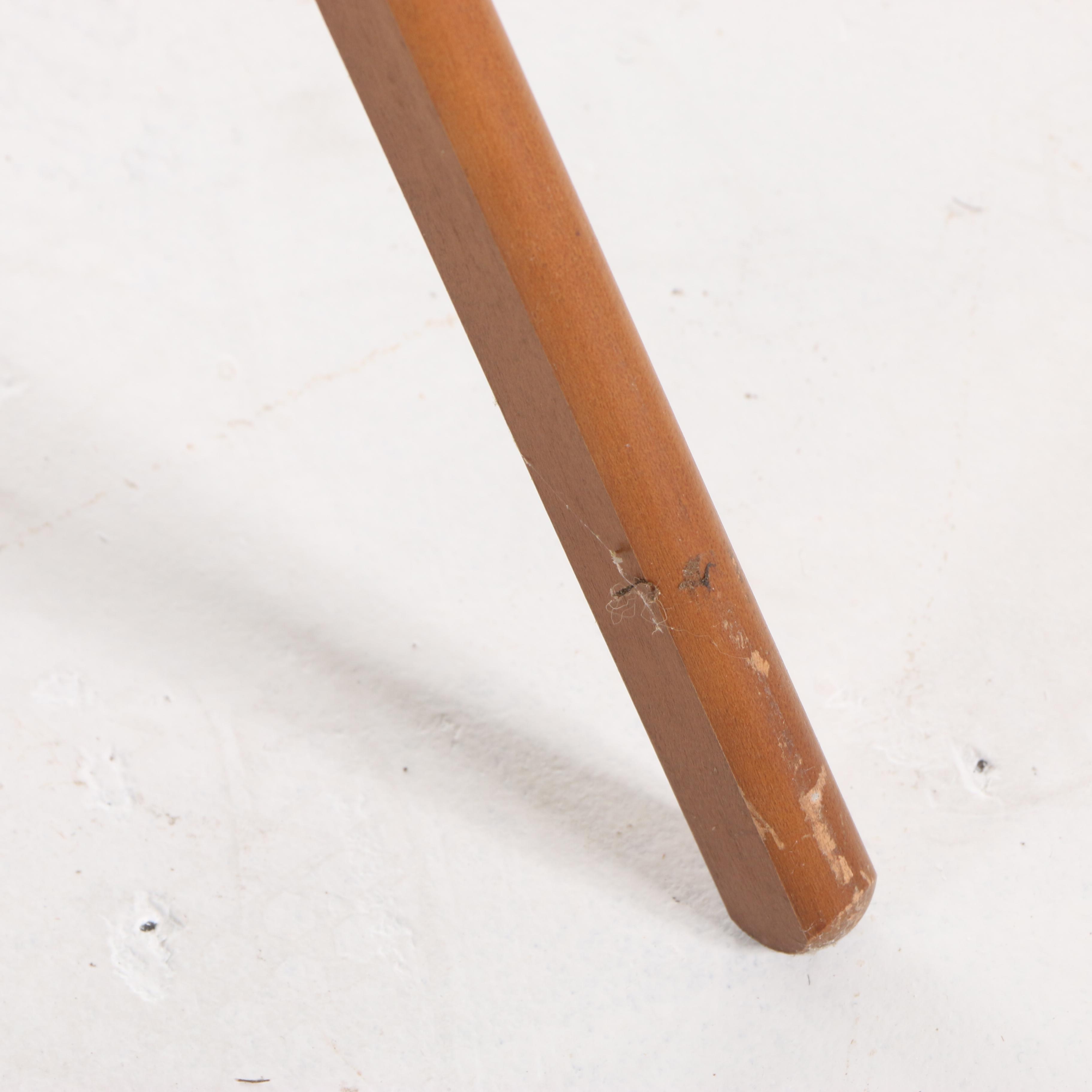 Scheibe Mid Century Modern Folding Stackable TV Tray Tables