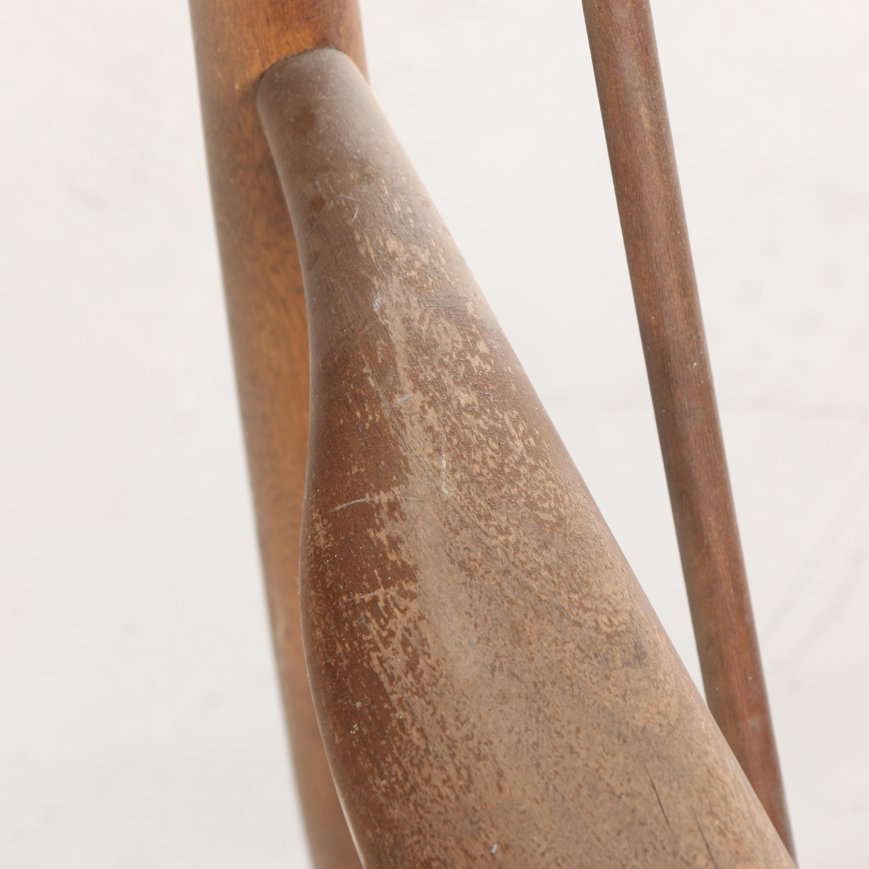 Baumritter Mid Century Modern Walnut Lounge Chair