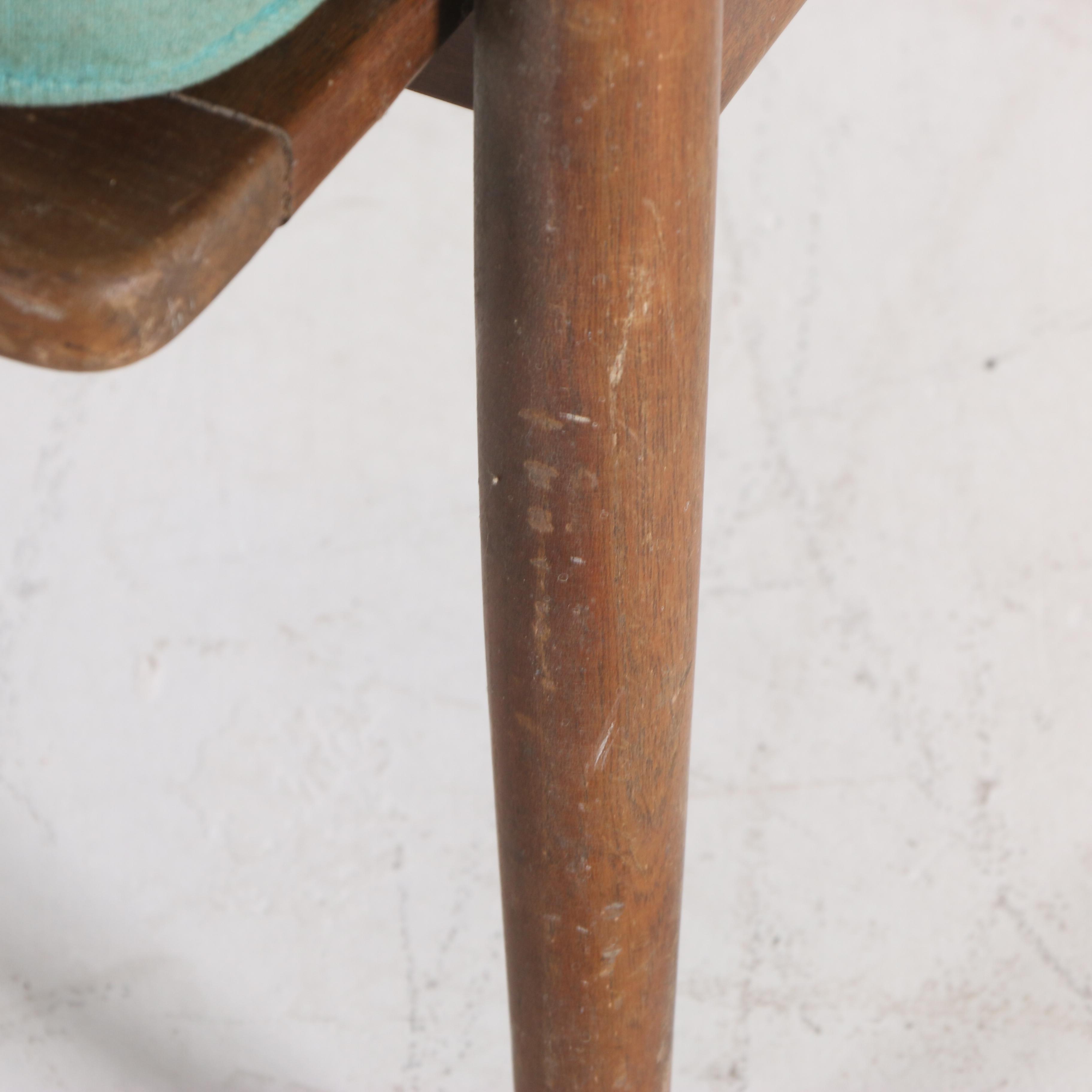 Baumritter Mid Century Modern Walnut Lounge Chair