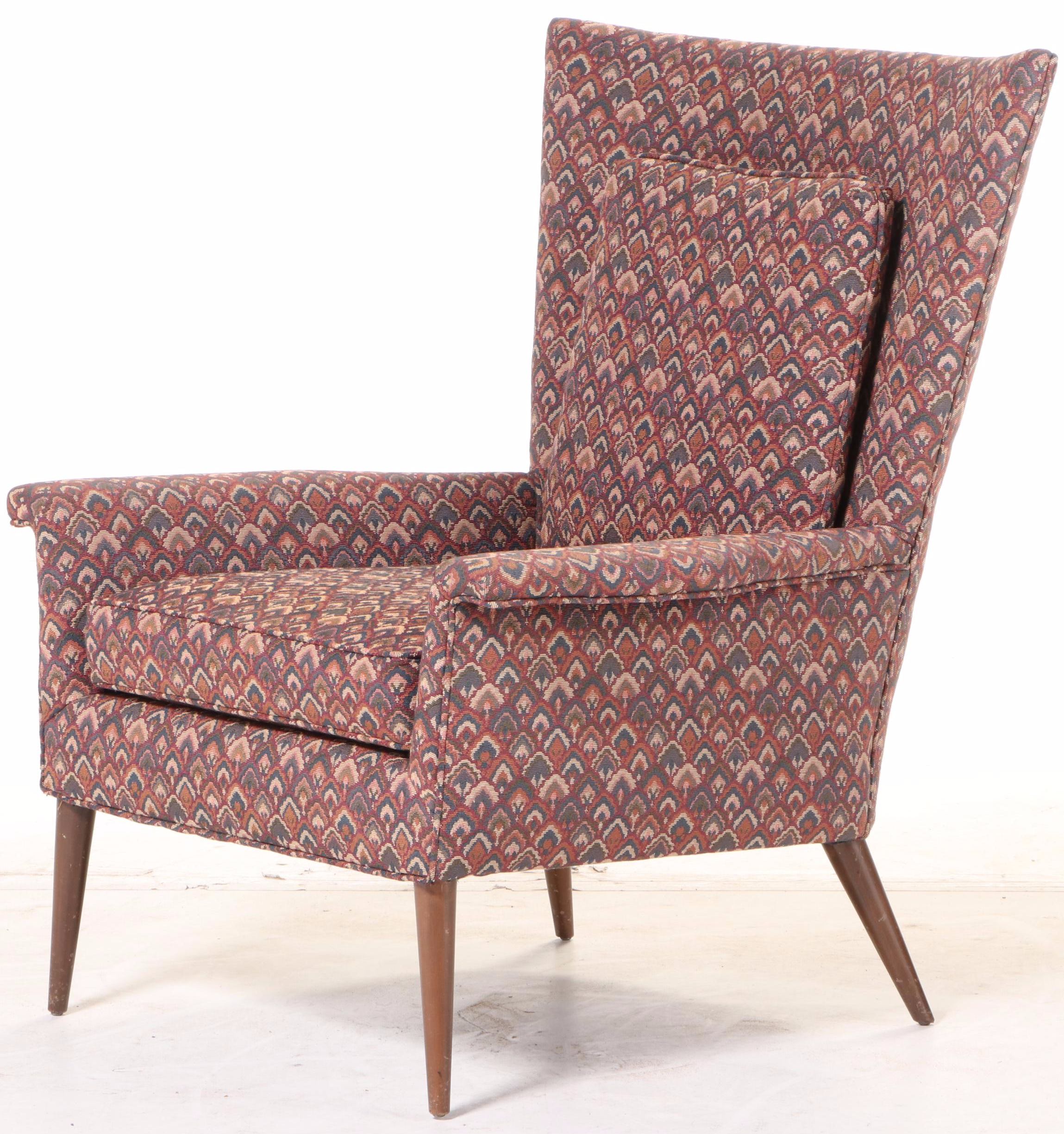 Paul McCobb "Planner Group" Mid Century Modern Upholstered Armchair