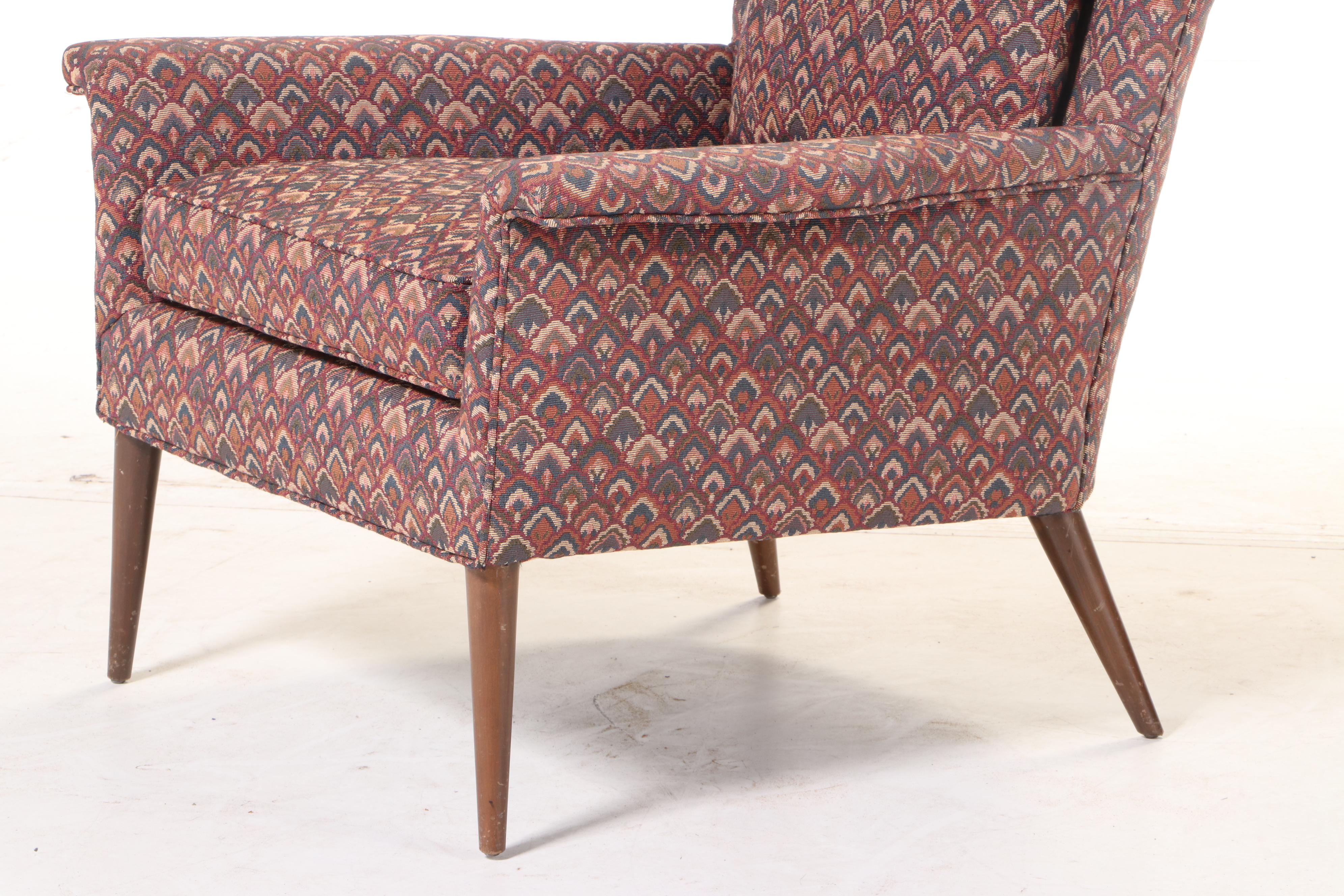 Paul McCobb "Planner Group" Mid Century Modern Upholstered Armchair