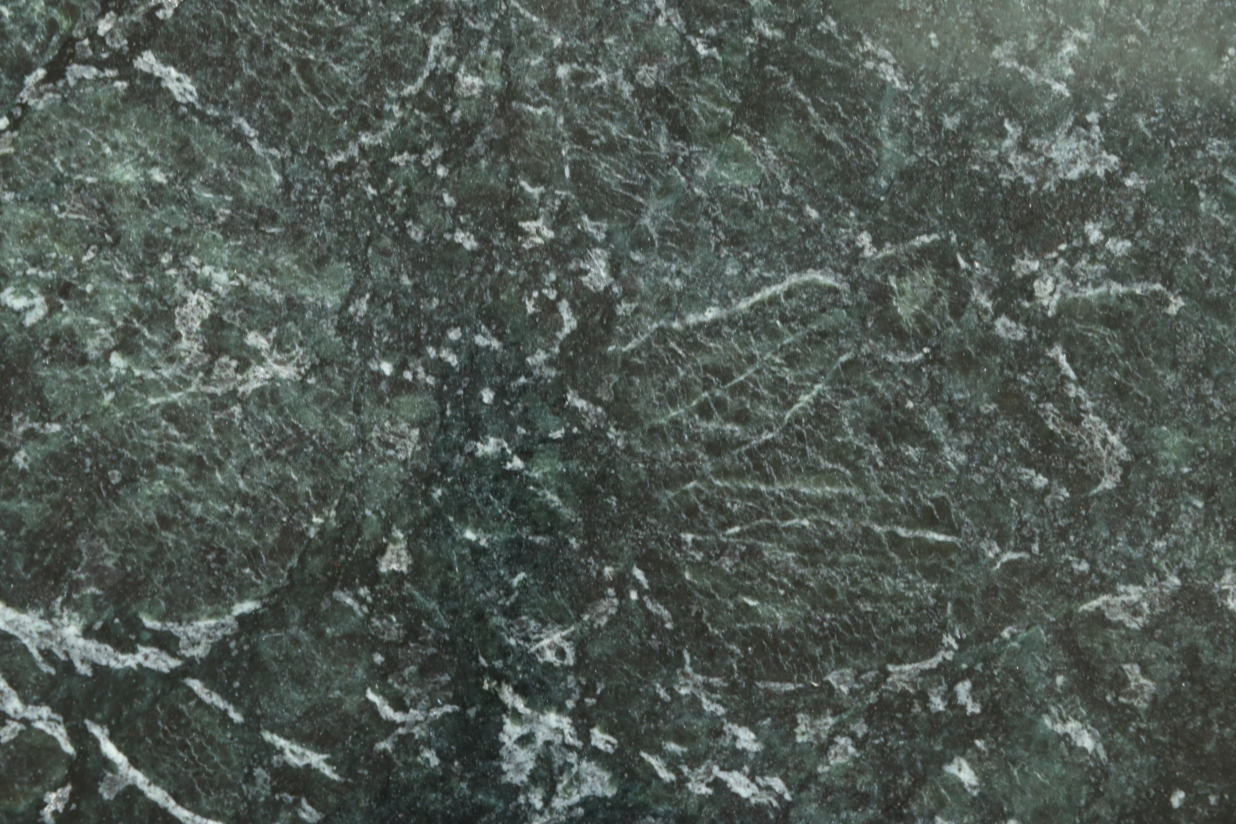 Pair of Empire Style Marble Top, Gilt-Metal Mounted Mahogany Console Tables