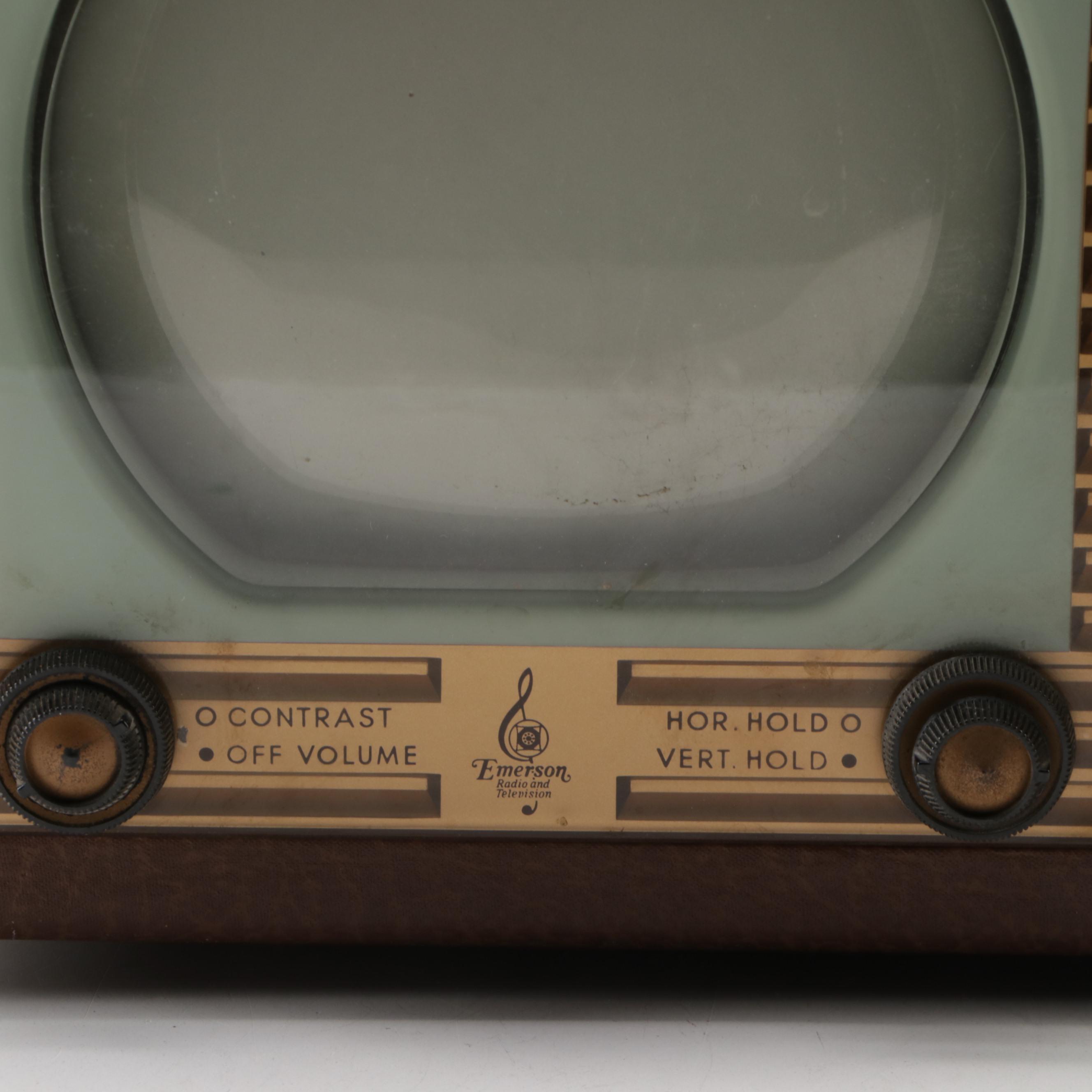 Emerson Model 600 Portable Television, Circa 1949