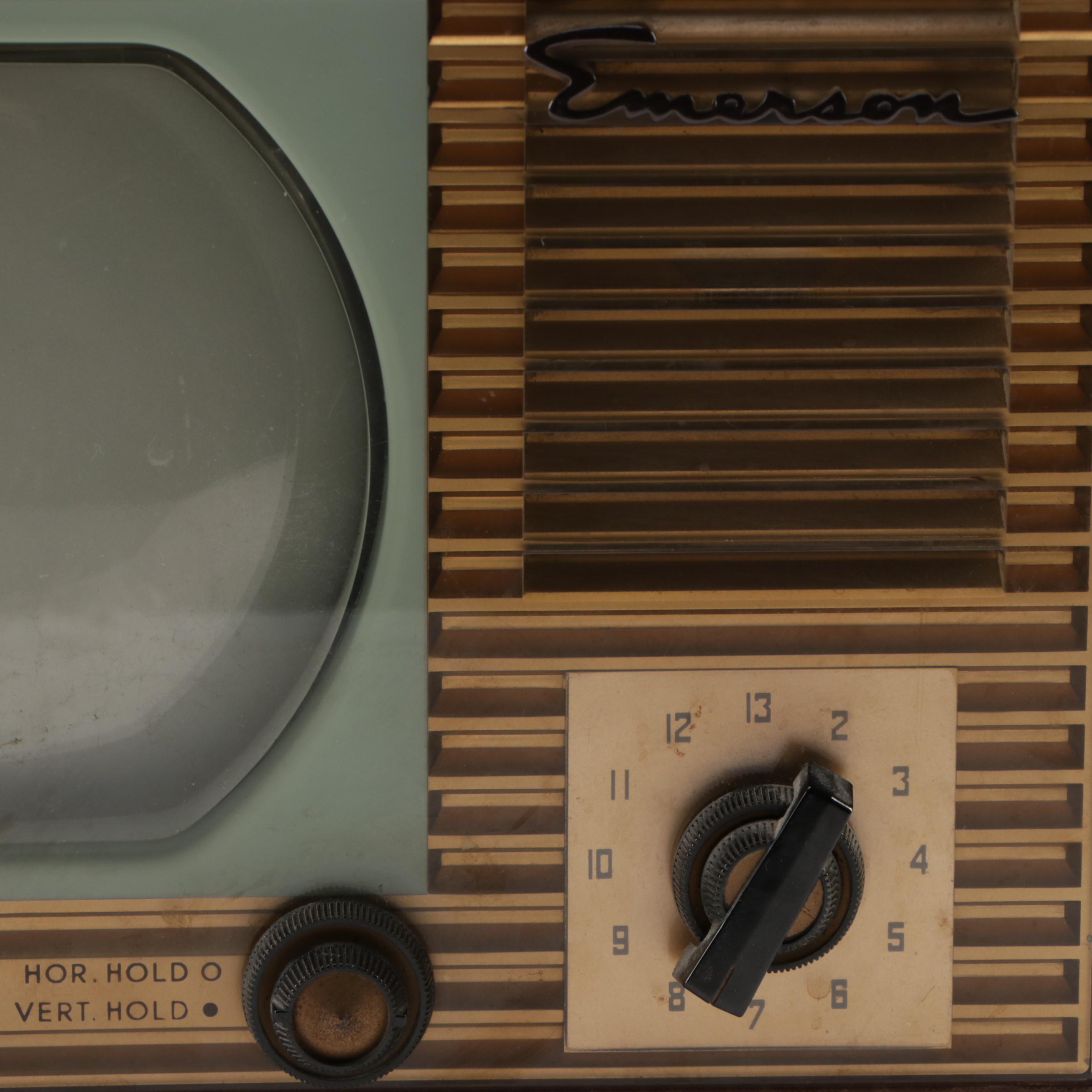 Emerson Model 600 Portable Television, Circa 1949
