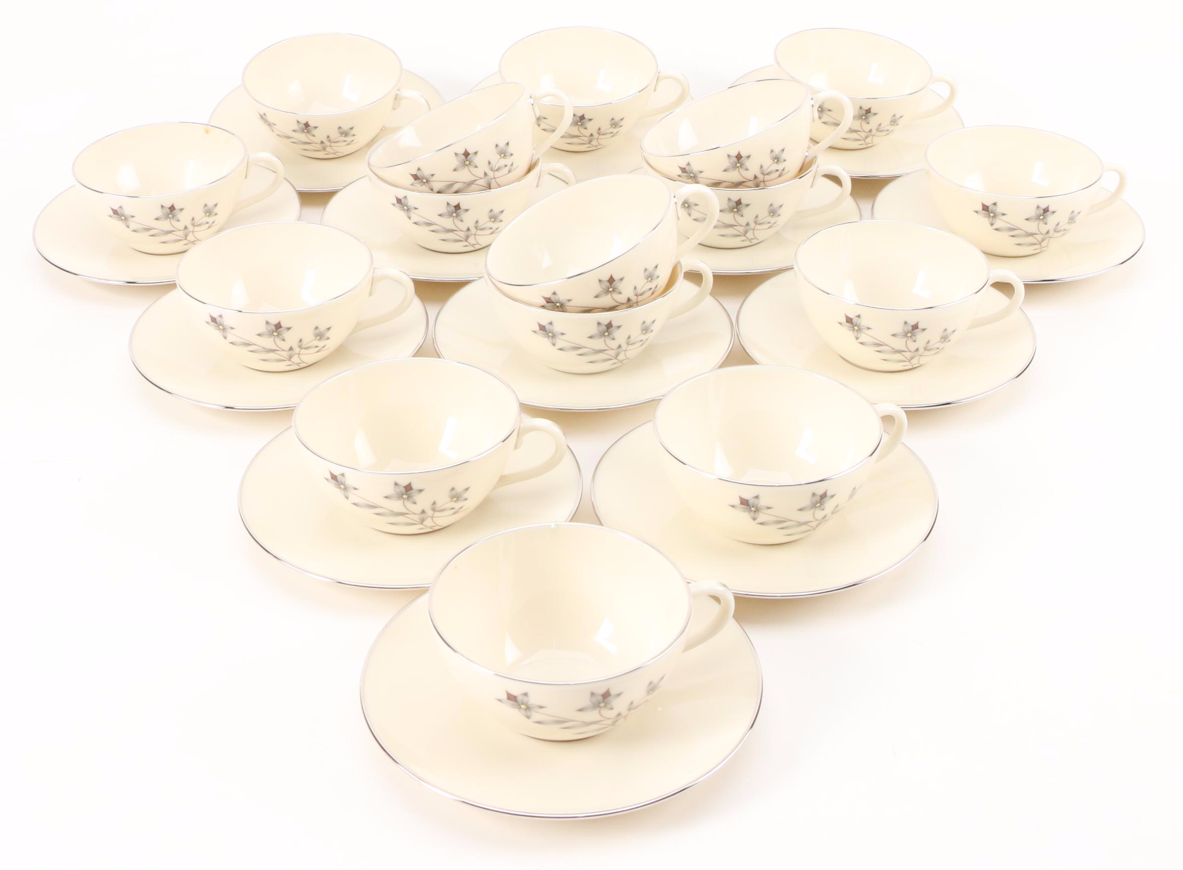 Lenox "Princess" Bone China Dinnerware, 1954–1981