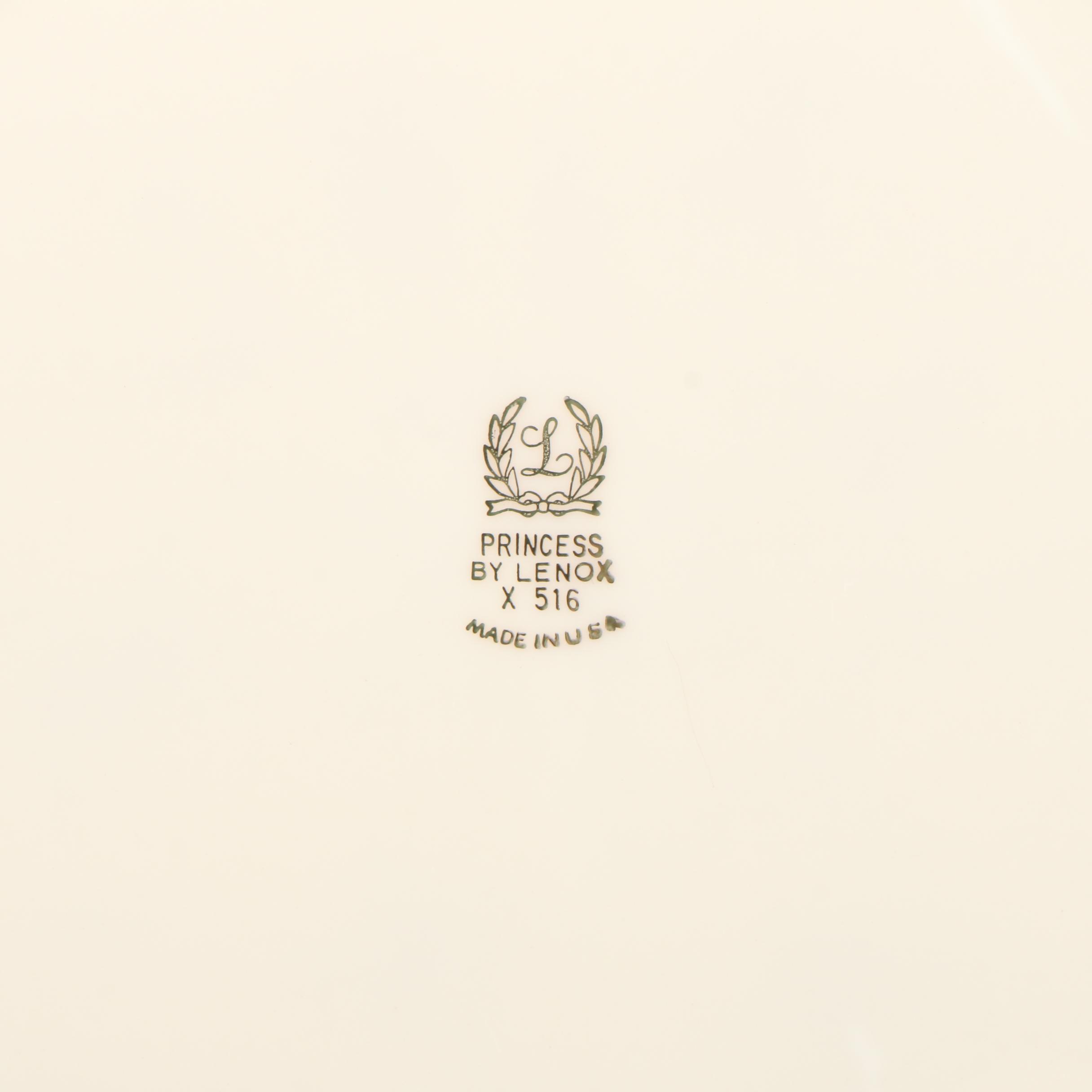 Lenox "Princess" Bone China Dinnerware, 1954–1981