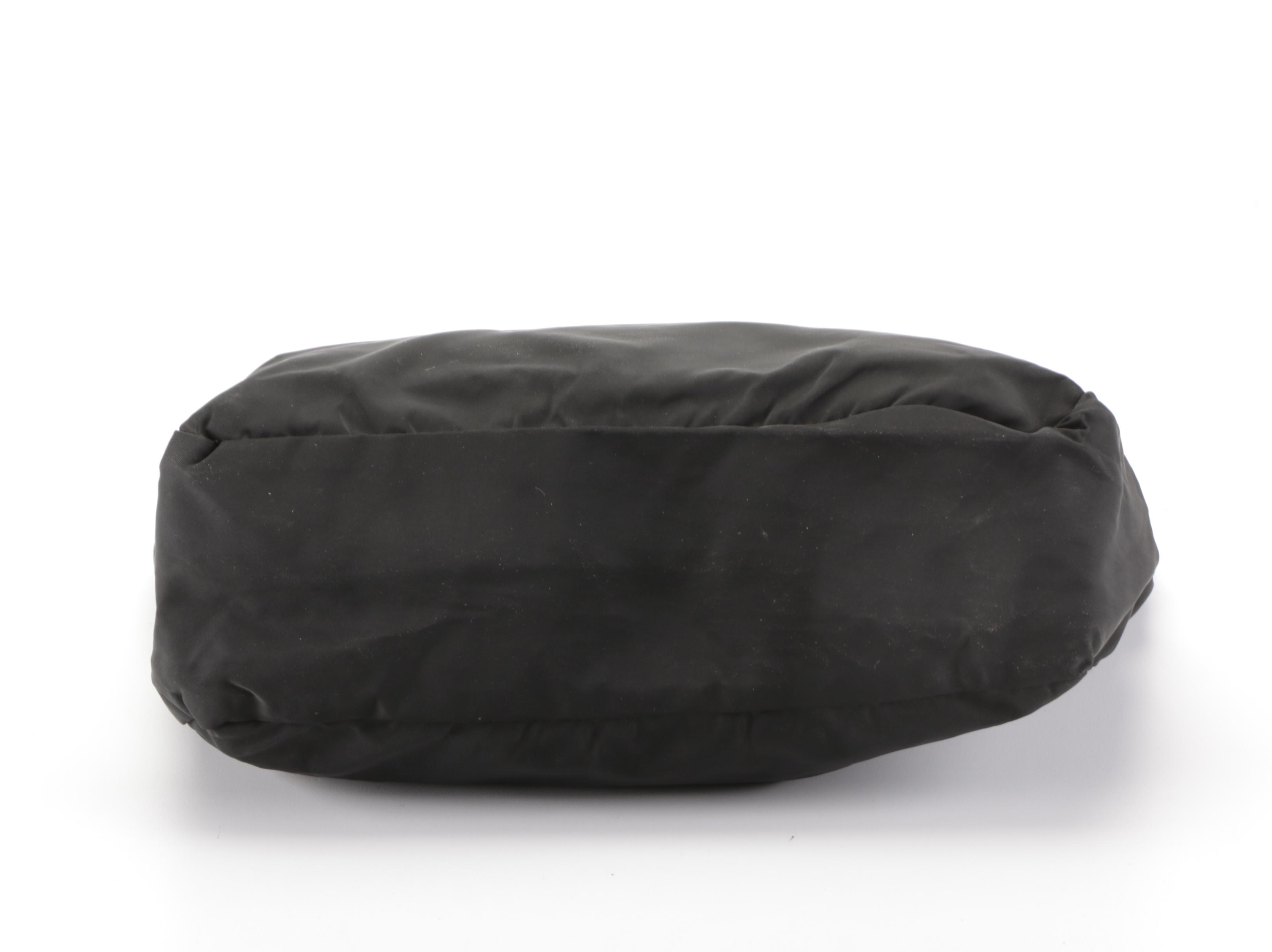 Prada Black Nylon Tessuto Tote Bag