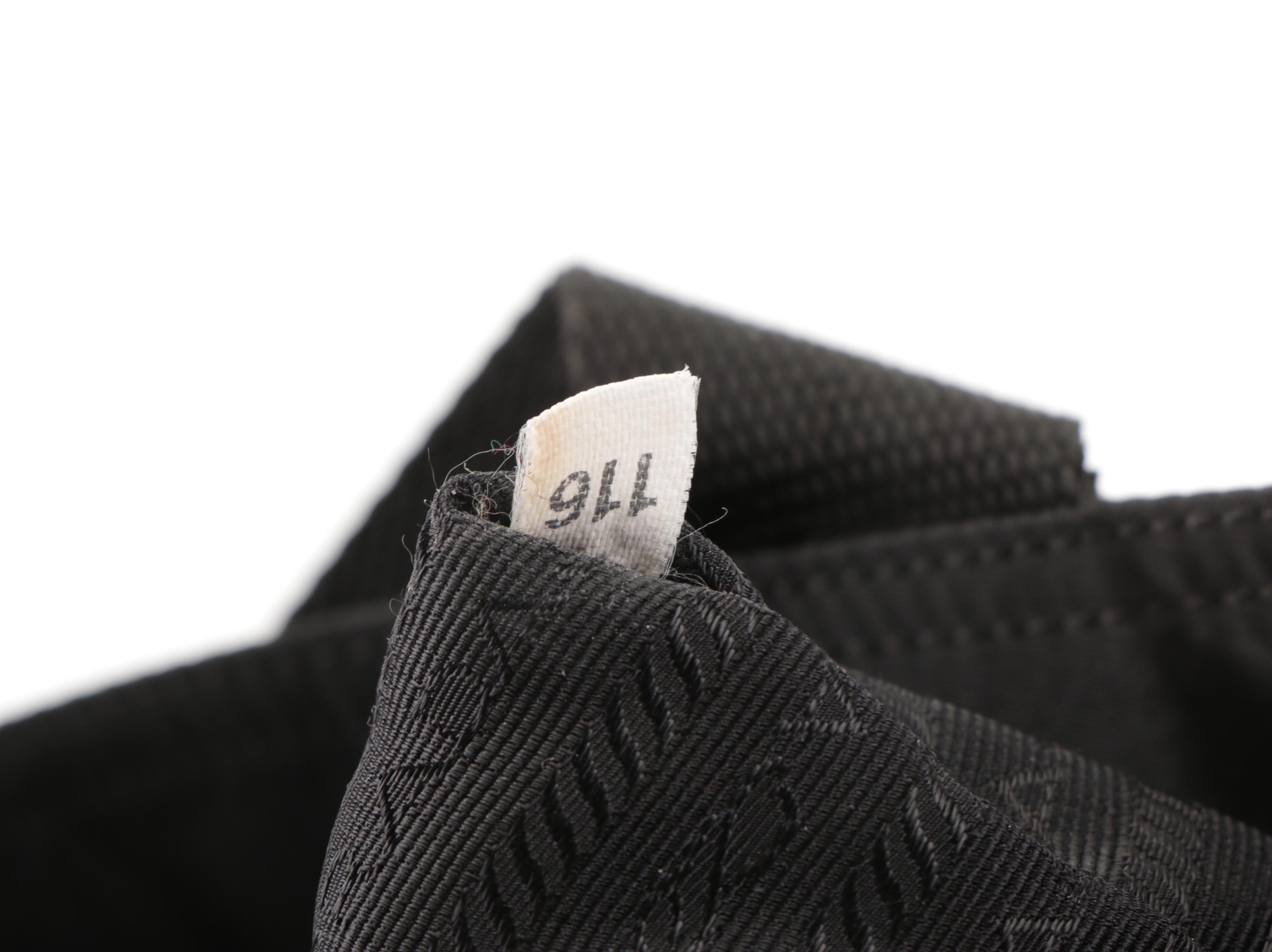 Prada Black Nylon Tessuto Tote Bag