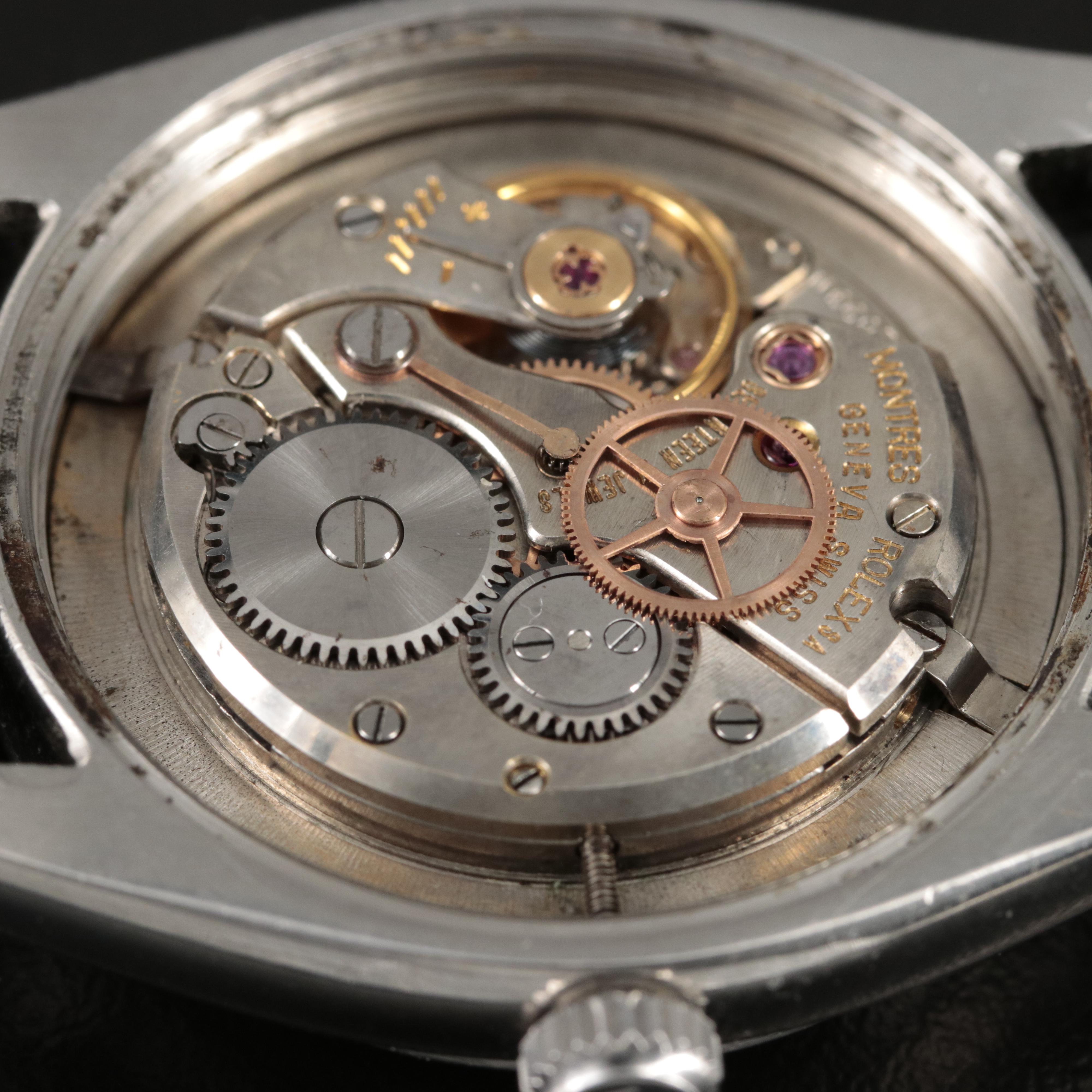 1956 Rolex Oyster Date Precision Stainles Steel Watch