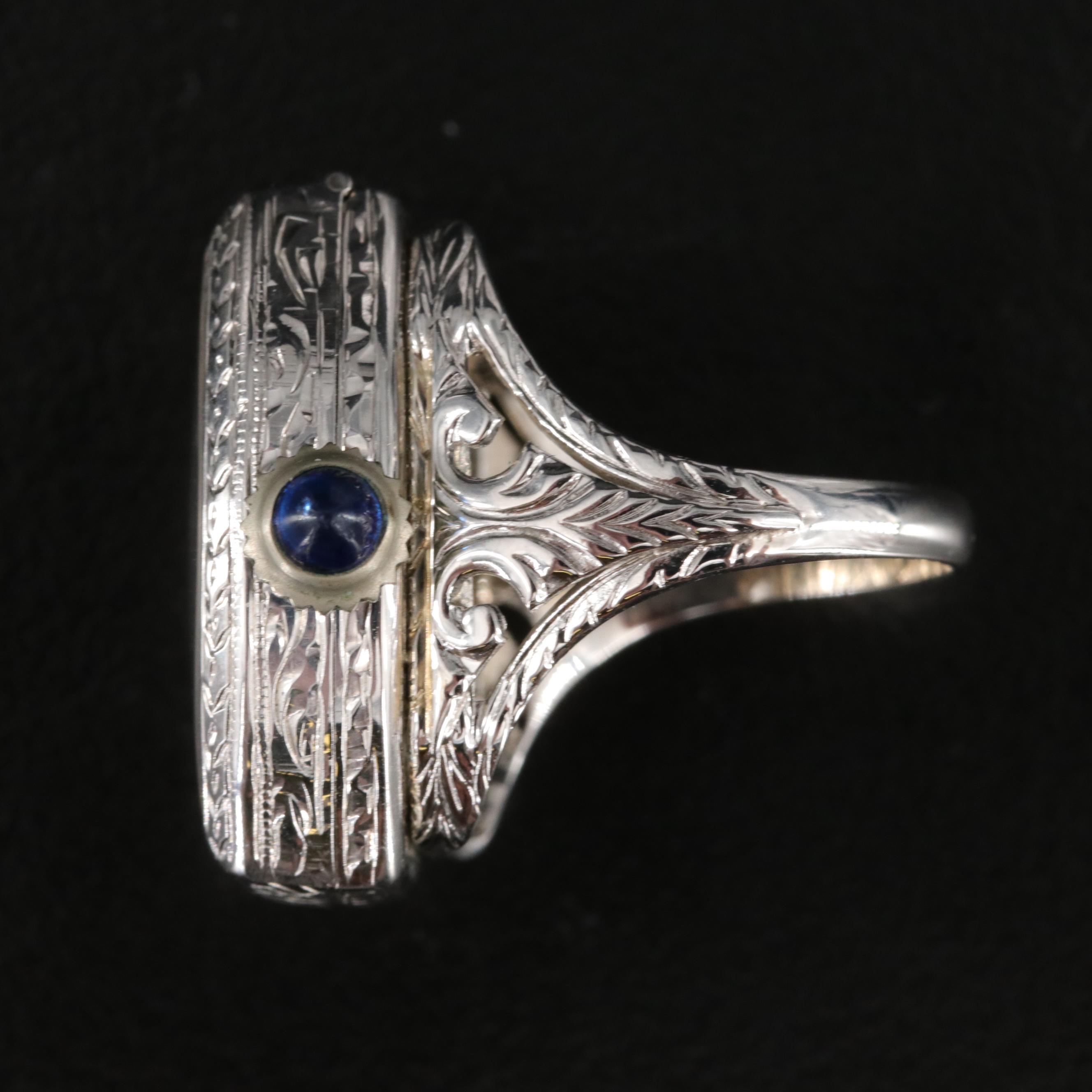 14K Vintage Ring Watch