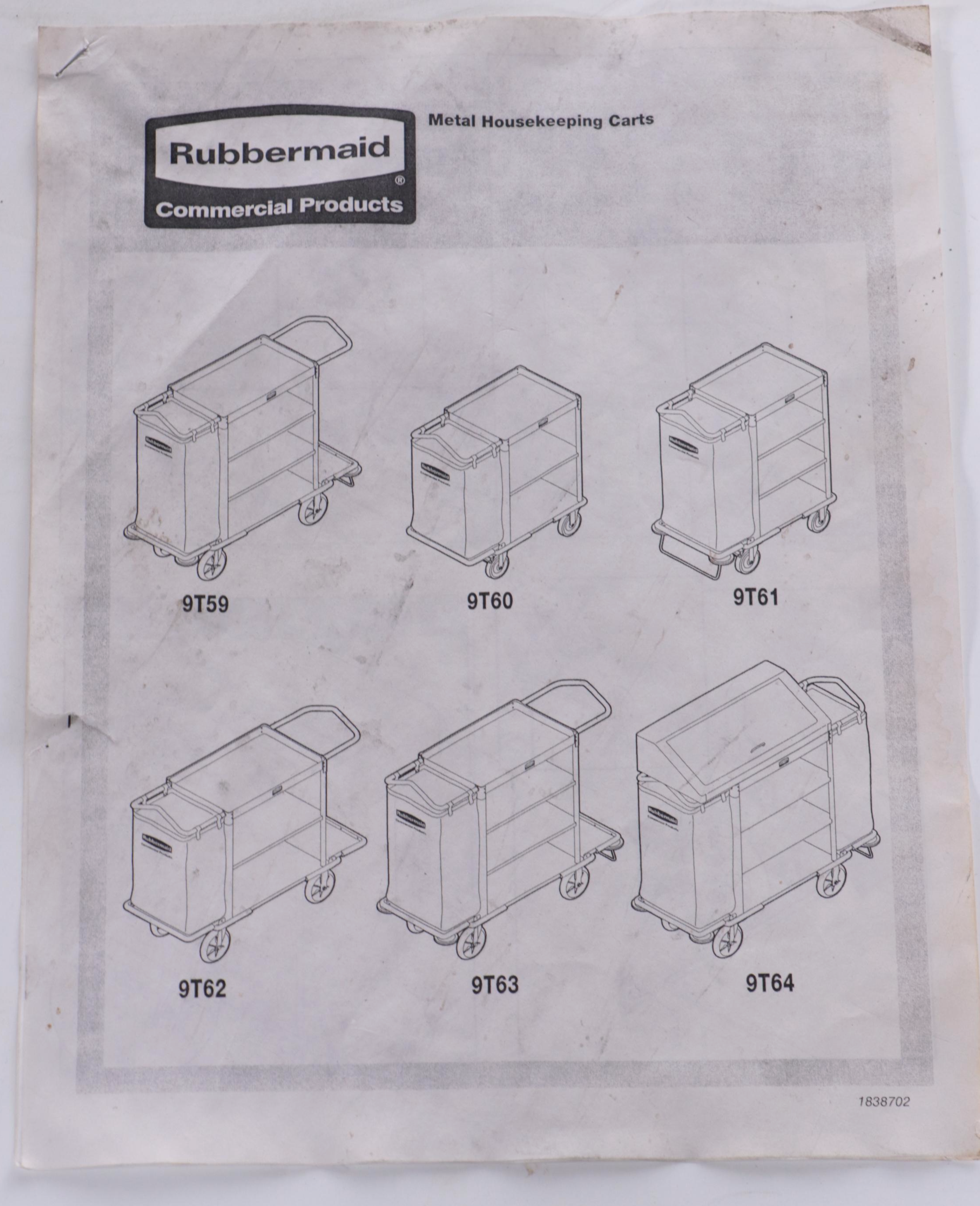 Rubbermaid Commercial Housekeeping Cart