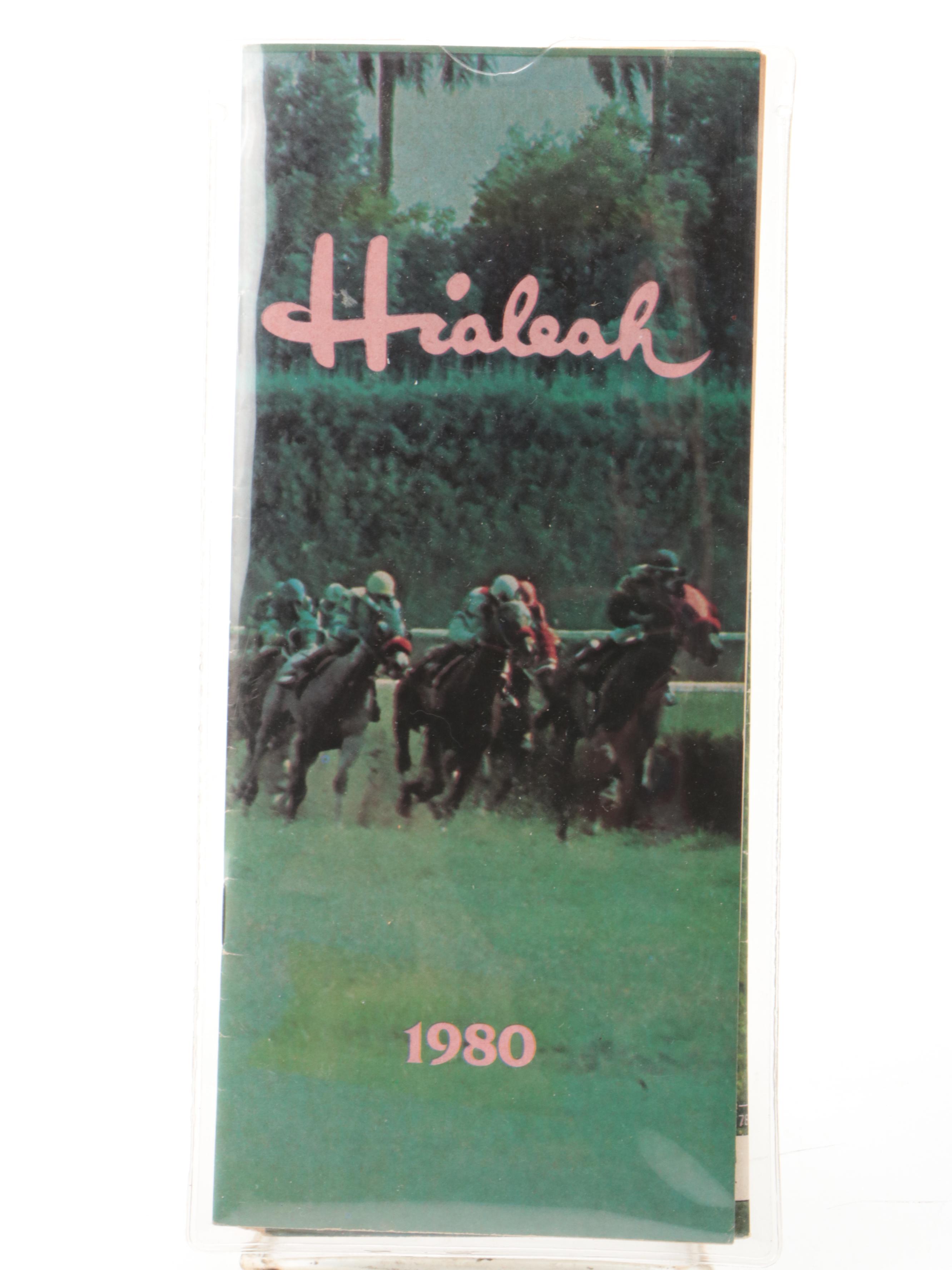 1979 The Cradle Stakes River Downs Jockey Club Horse Racing Trophy and Program