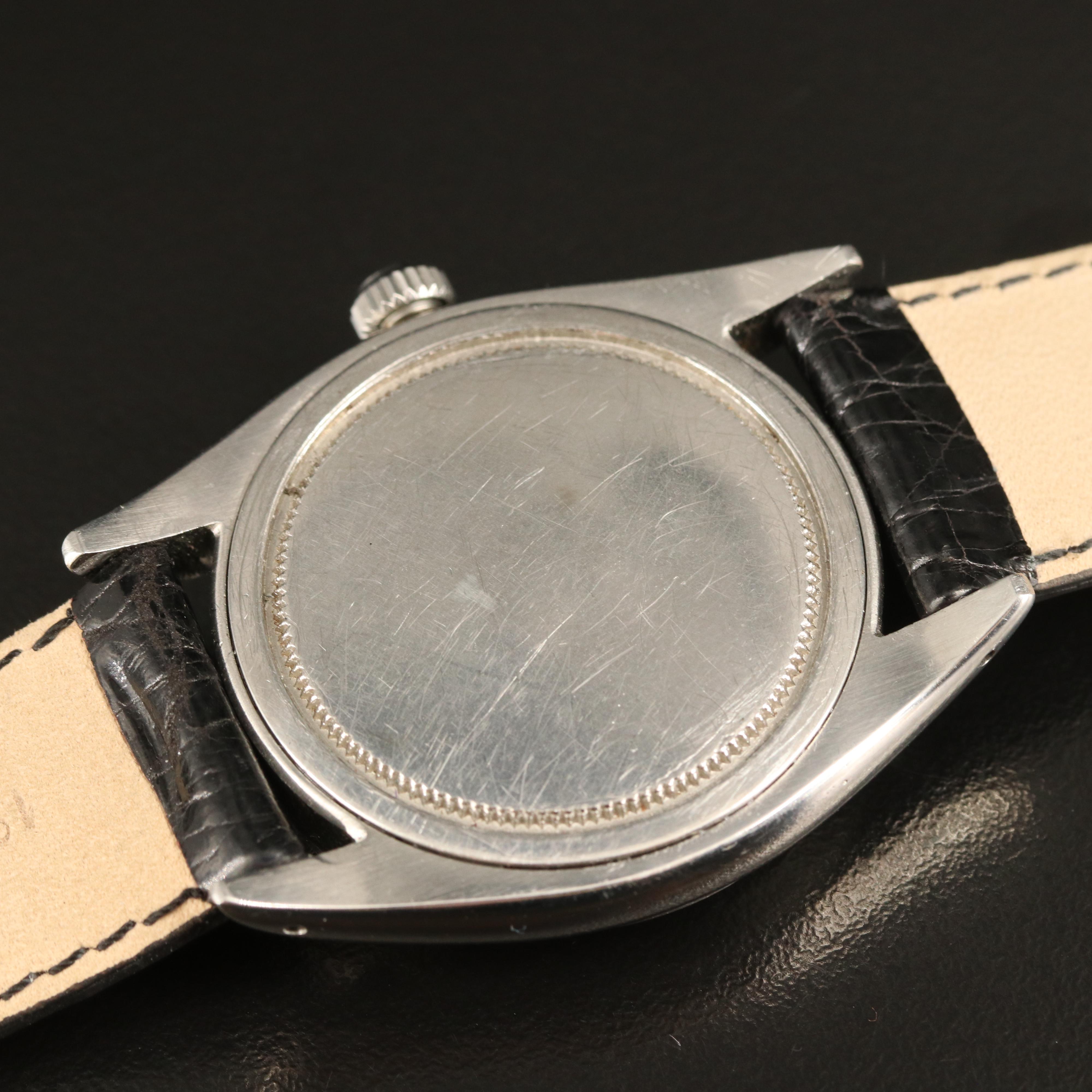 1956 Rolex Oyster Date Precision Stainles Steel Watch