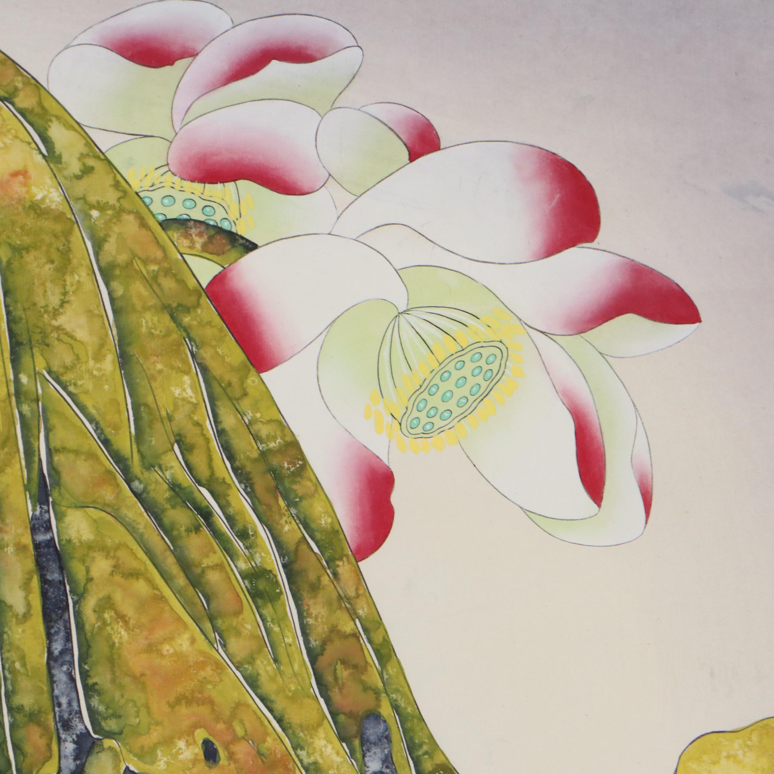 East Asian Watercolor Painting