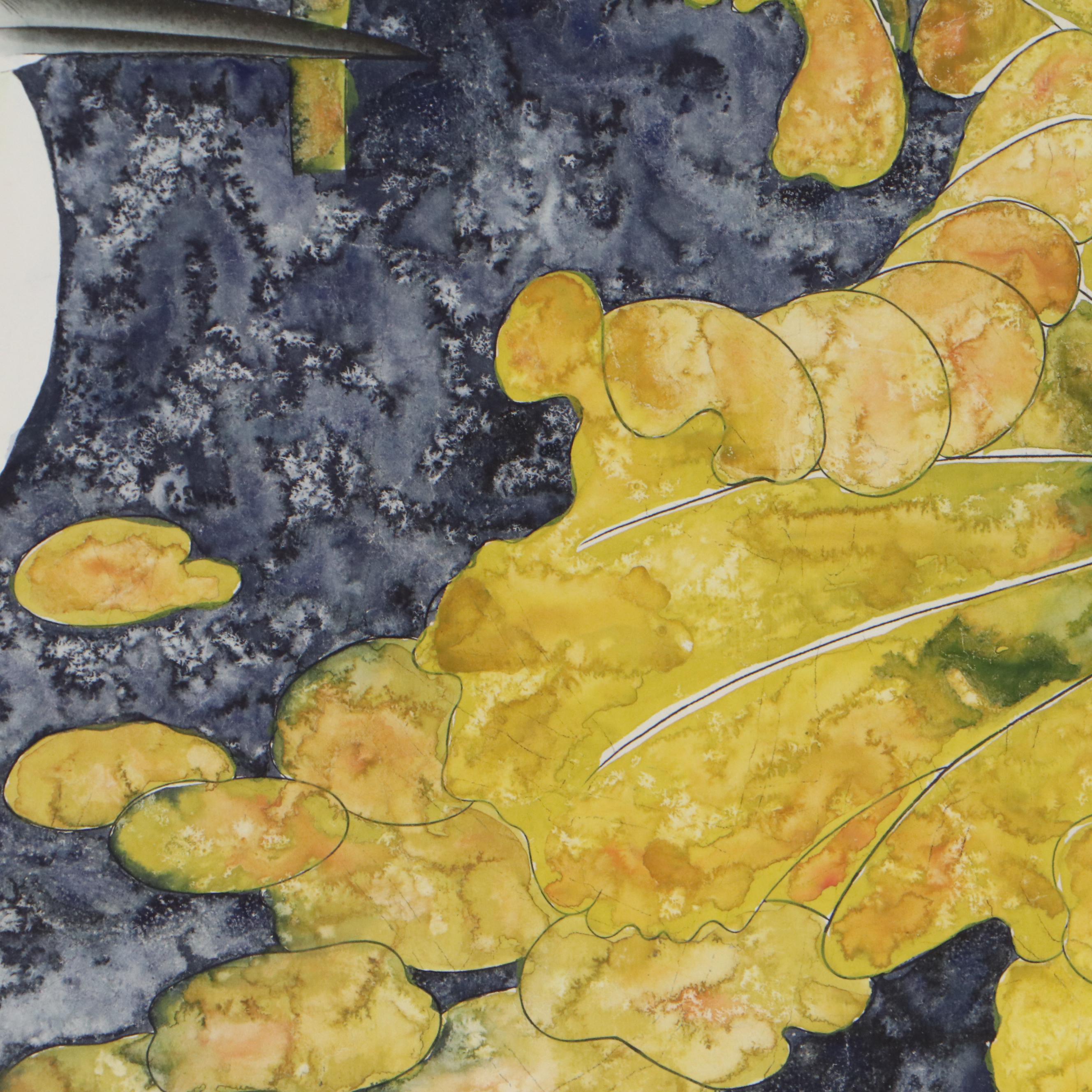 East Asian Watercolor Painting