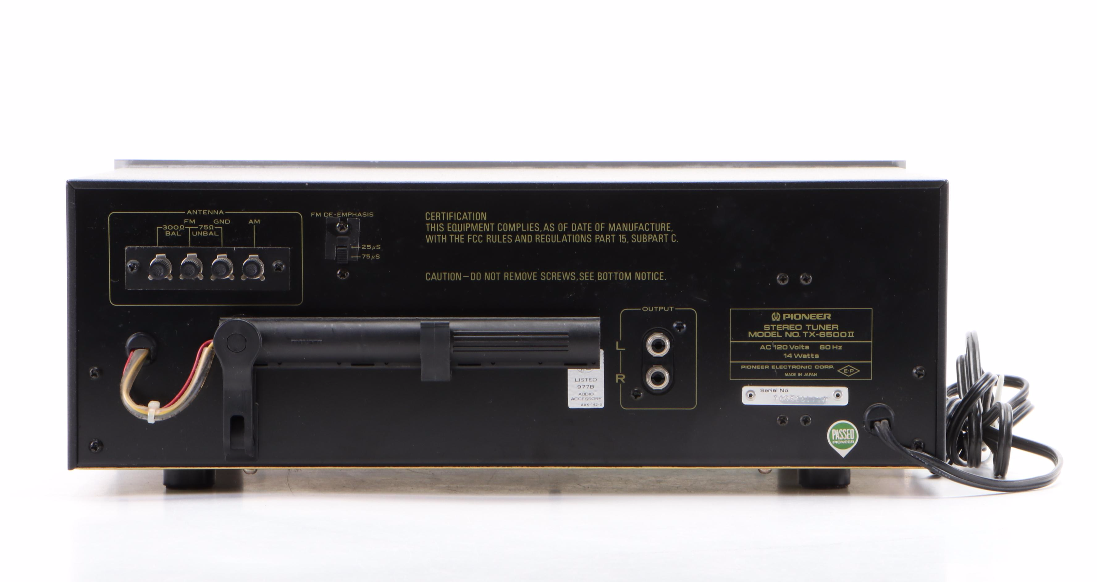 Pioneer Stereo Tuner and Amplifier with Realistic Equilizer, 1970s