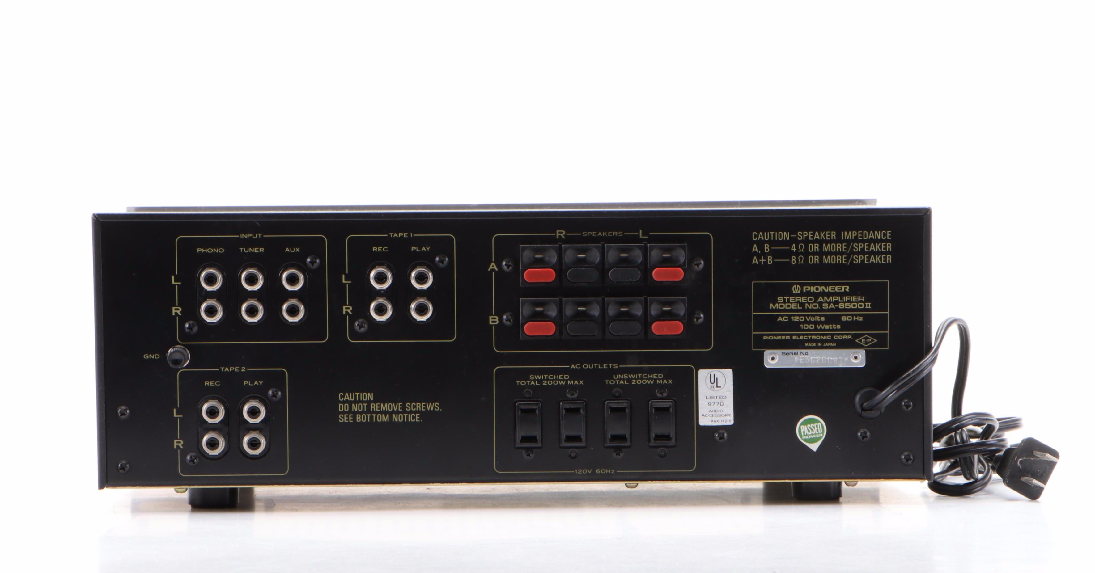 Pioneer Stereo Tuner and Amplifier with Realistic Equilizer, 1970s