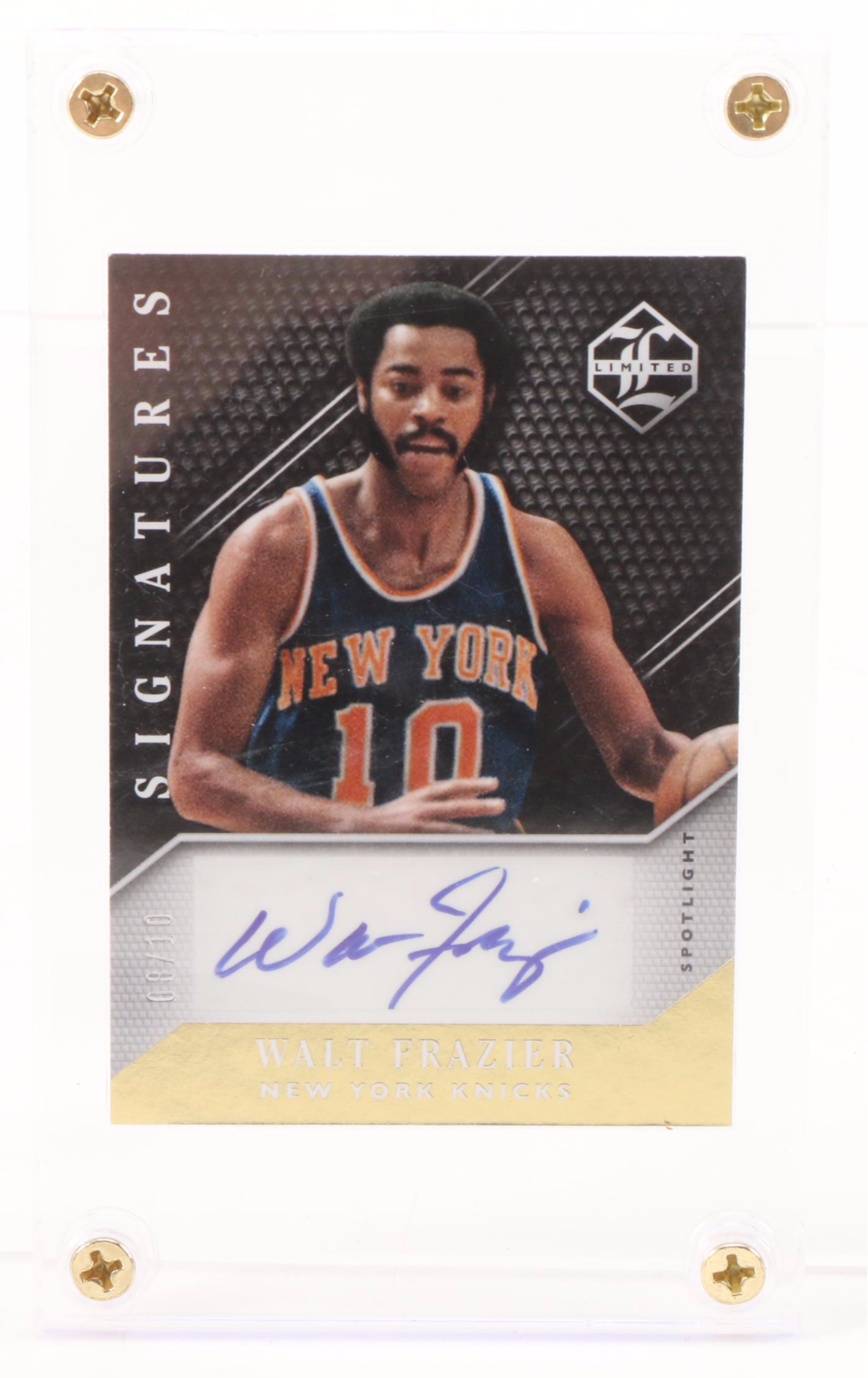 Panini Certified Autograph NBA Stars Basketball Cards with Walt Frazier