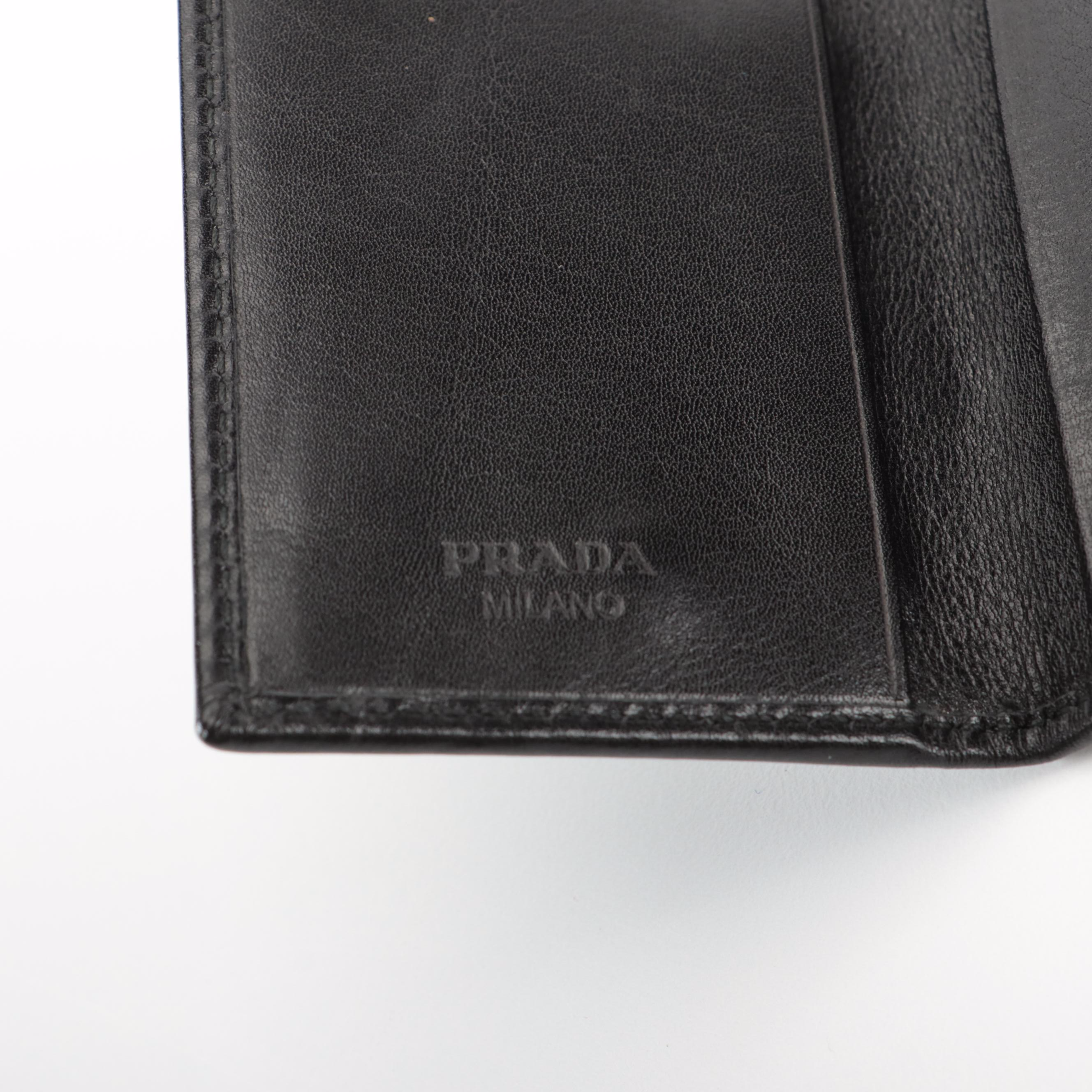 Prada Six-Key Case in Black Leather