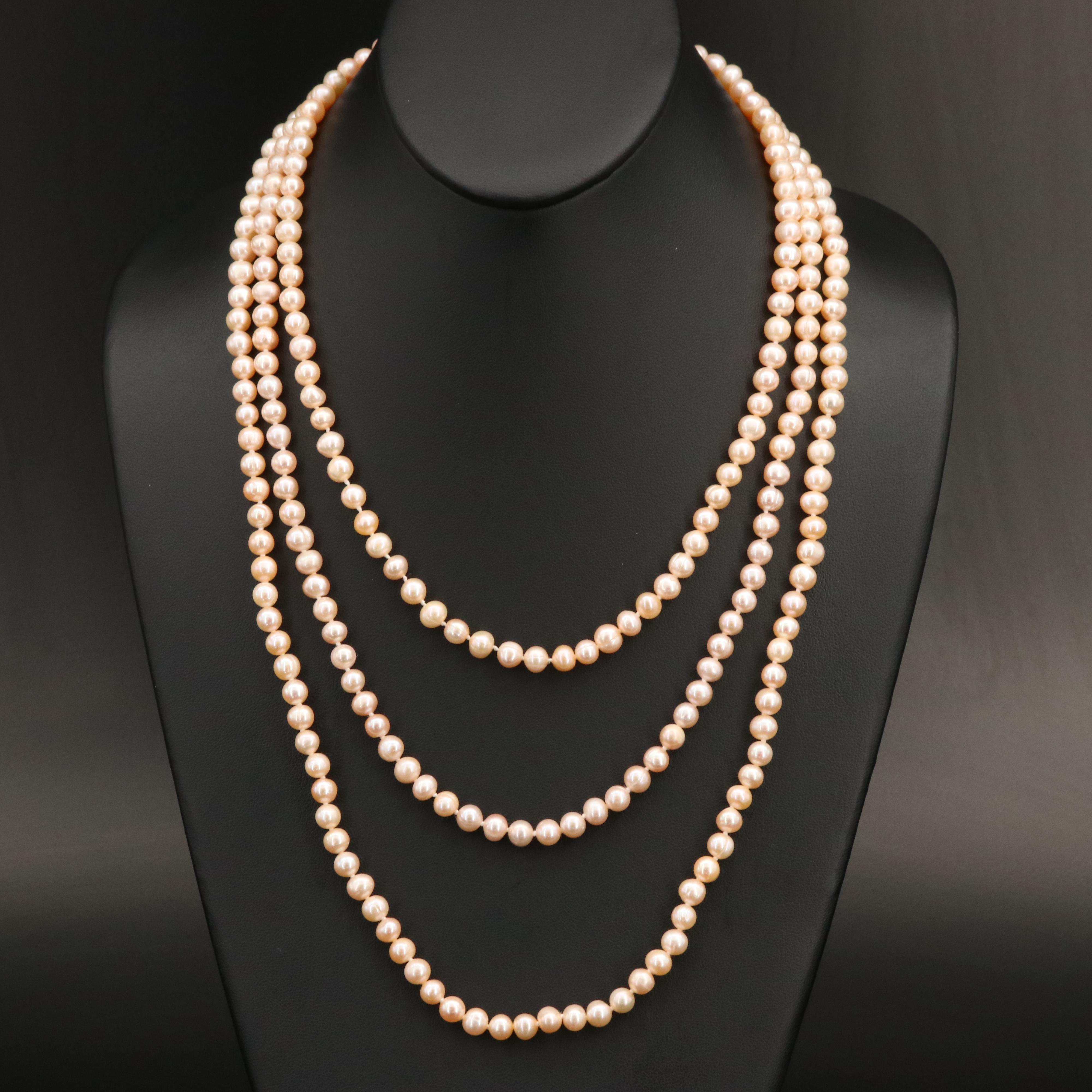 Pearl Rope Necklace