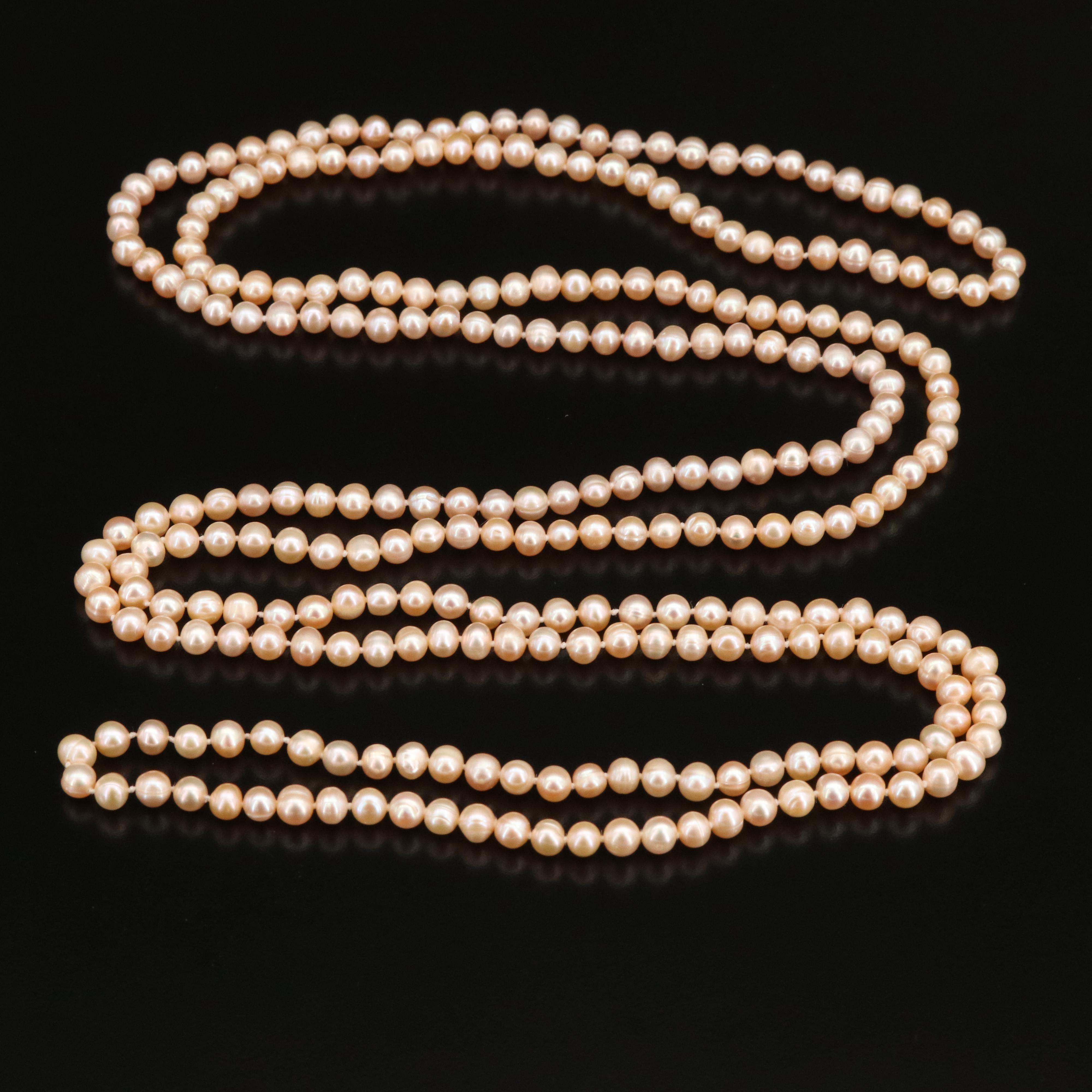 Pearl Rope Necklace