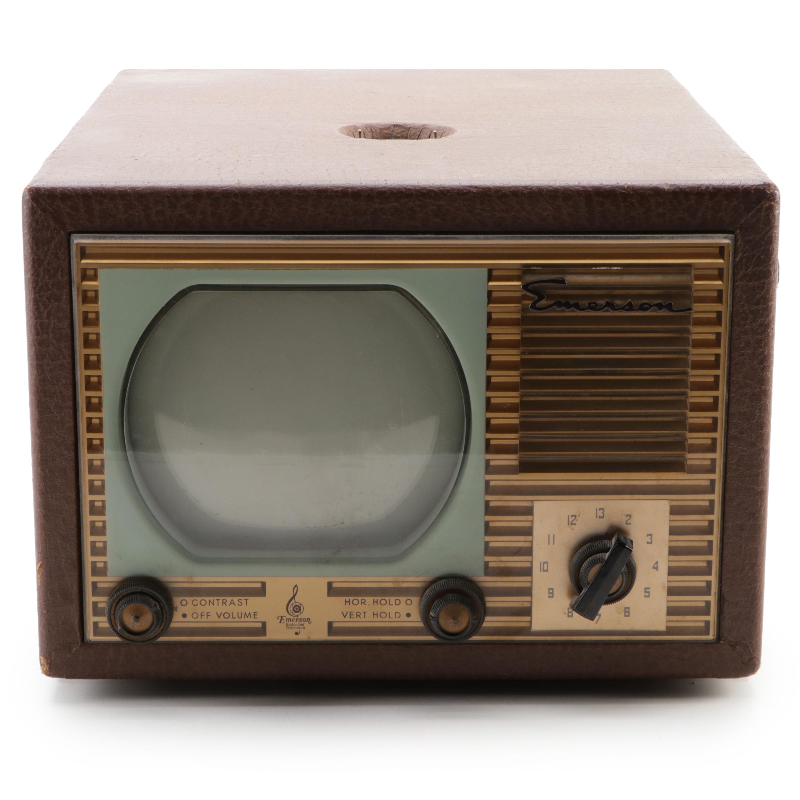 Emerson Model 600 Portable Television, Circa 1949