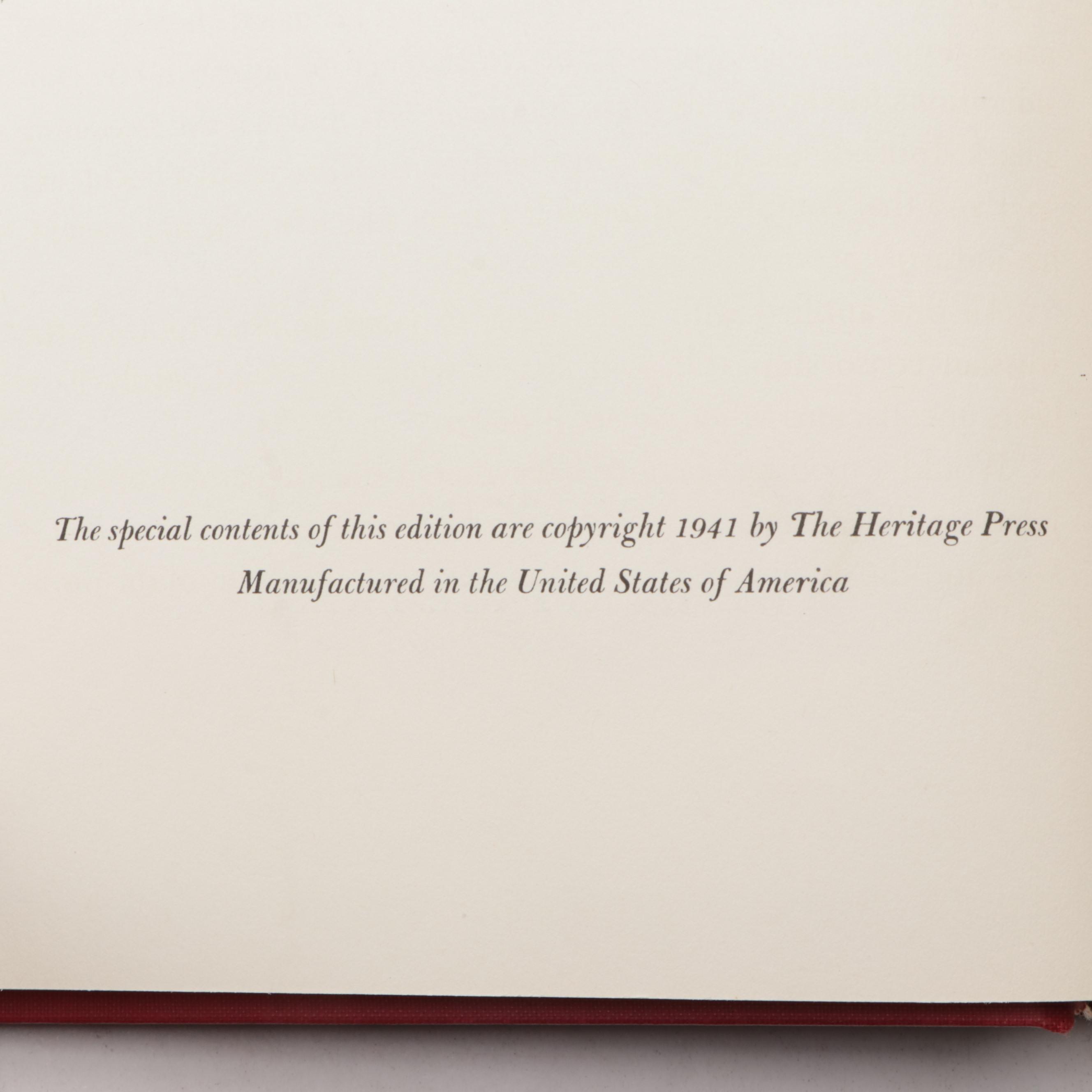 Fritz Eichenberg Illustrated "Fathers and Sons" by Ivan Turgenev, 1941