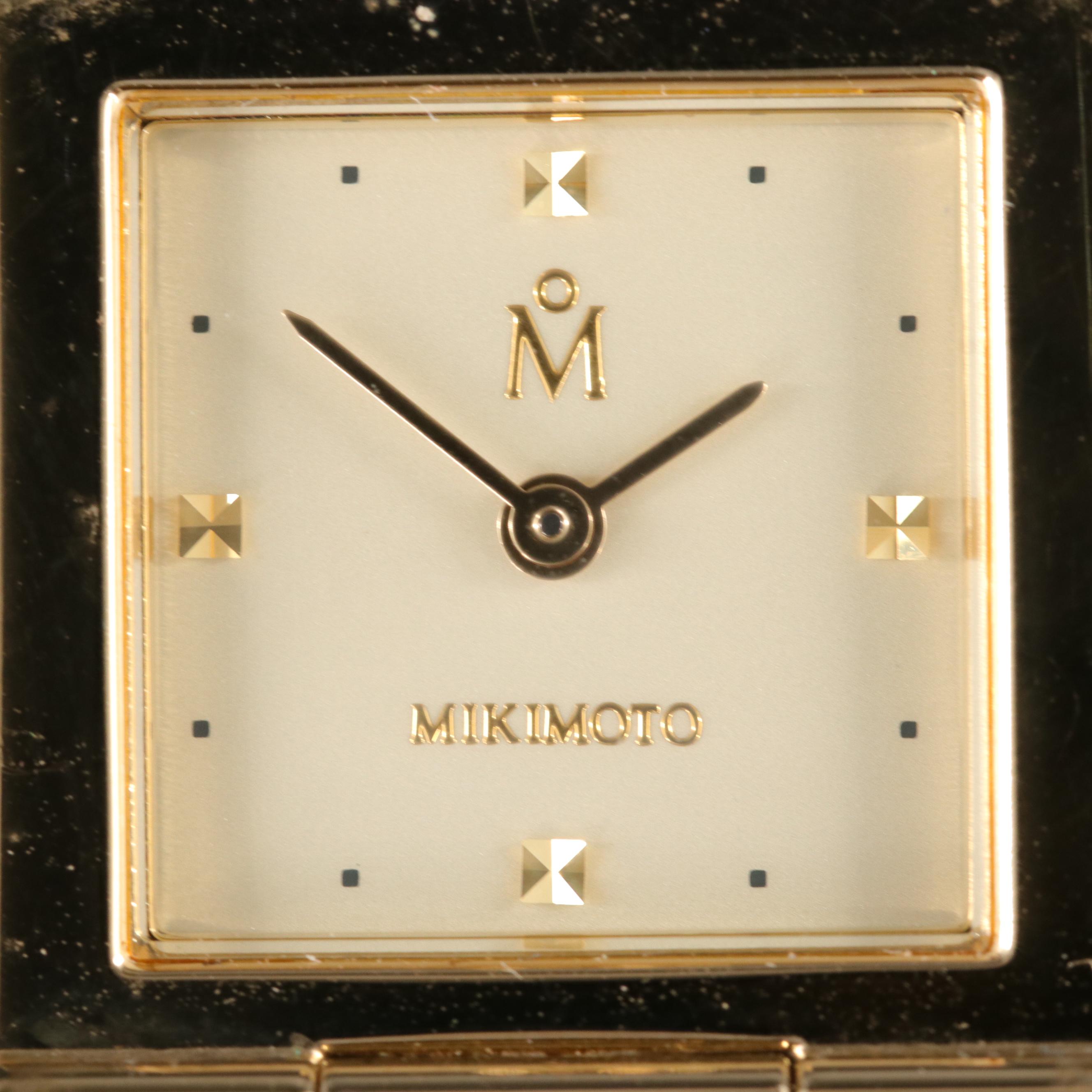 Mikimoto Quartz Pendant Watch