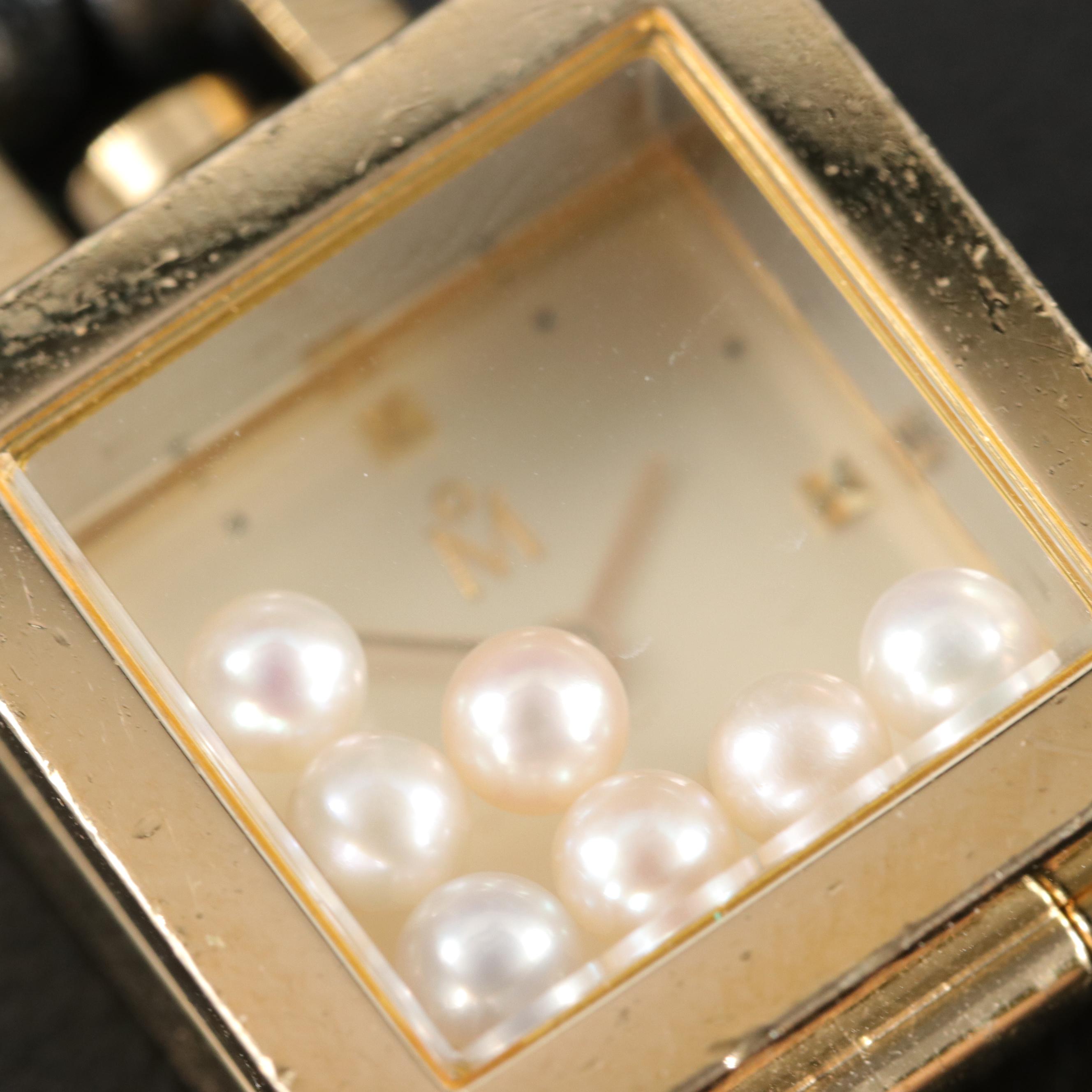 Mikimoto Quartz Pendant Watch
