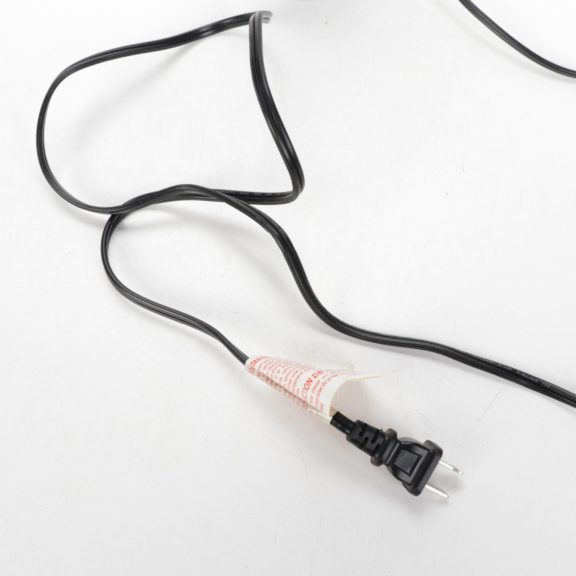 Brushed Nickel Color 16" Lava Lamp, Contemporary