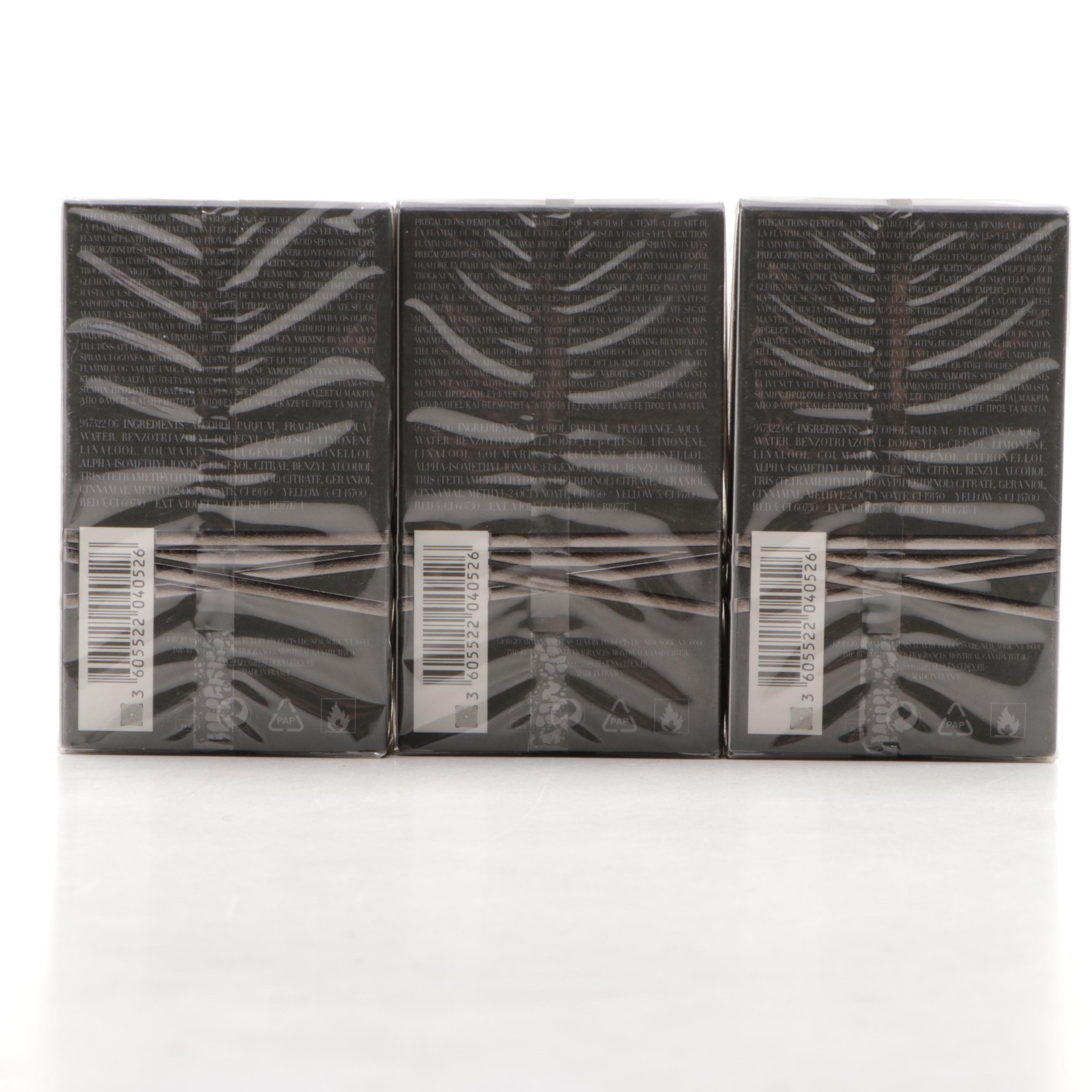 Emporio Armani "Stronger with You" 50ml Eau de Toilette Sprays for Men