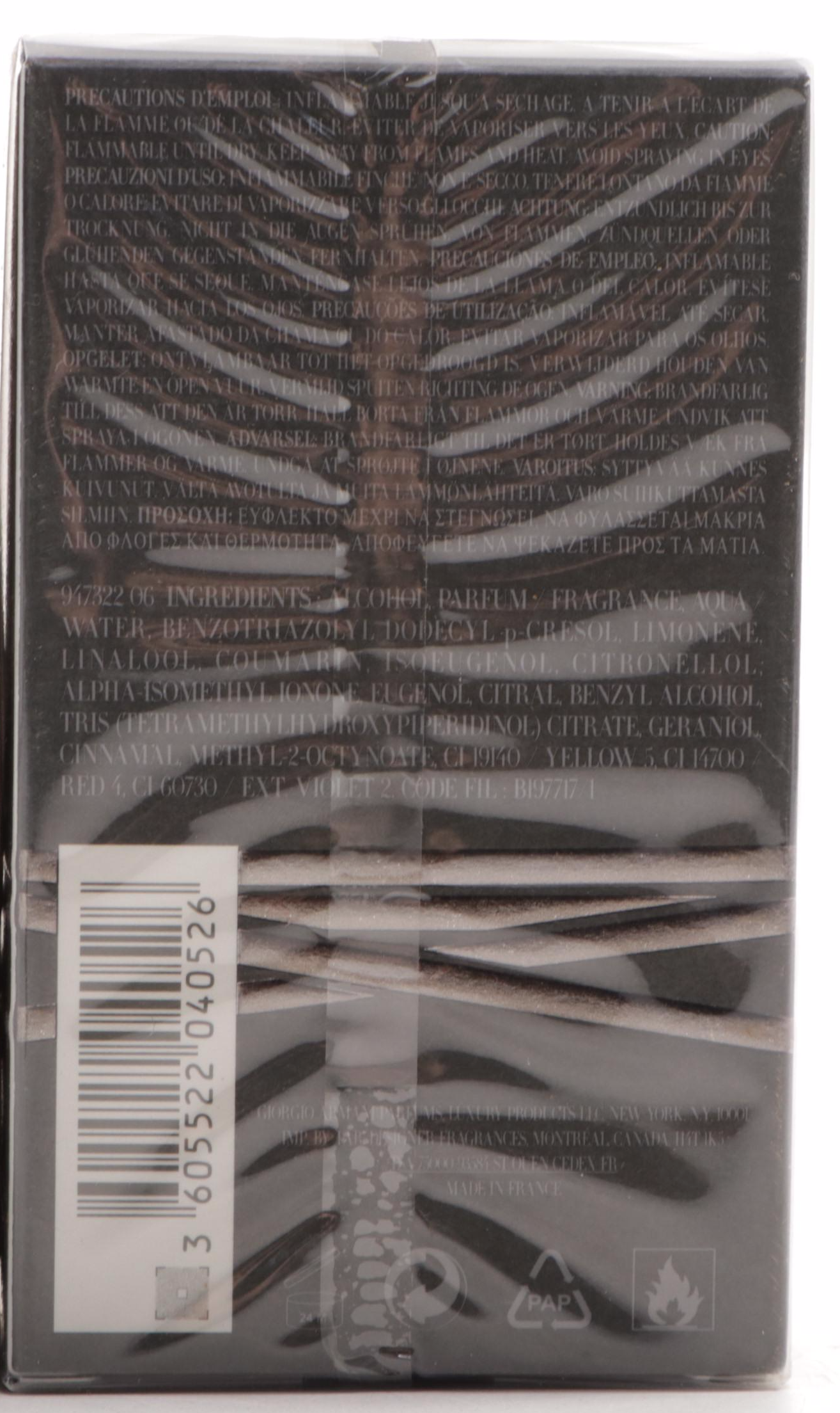 Emporio Armani "Stronger with You" 50ml Eau de Toilette Sprays for Men