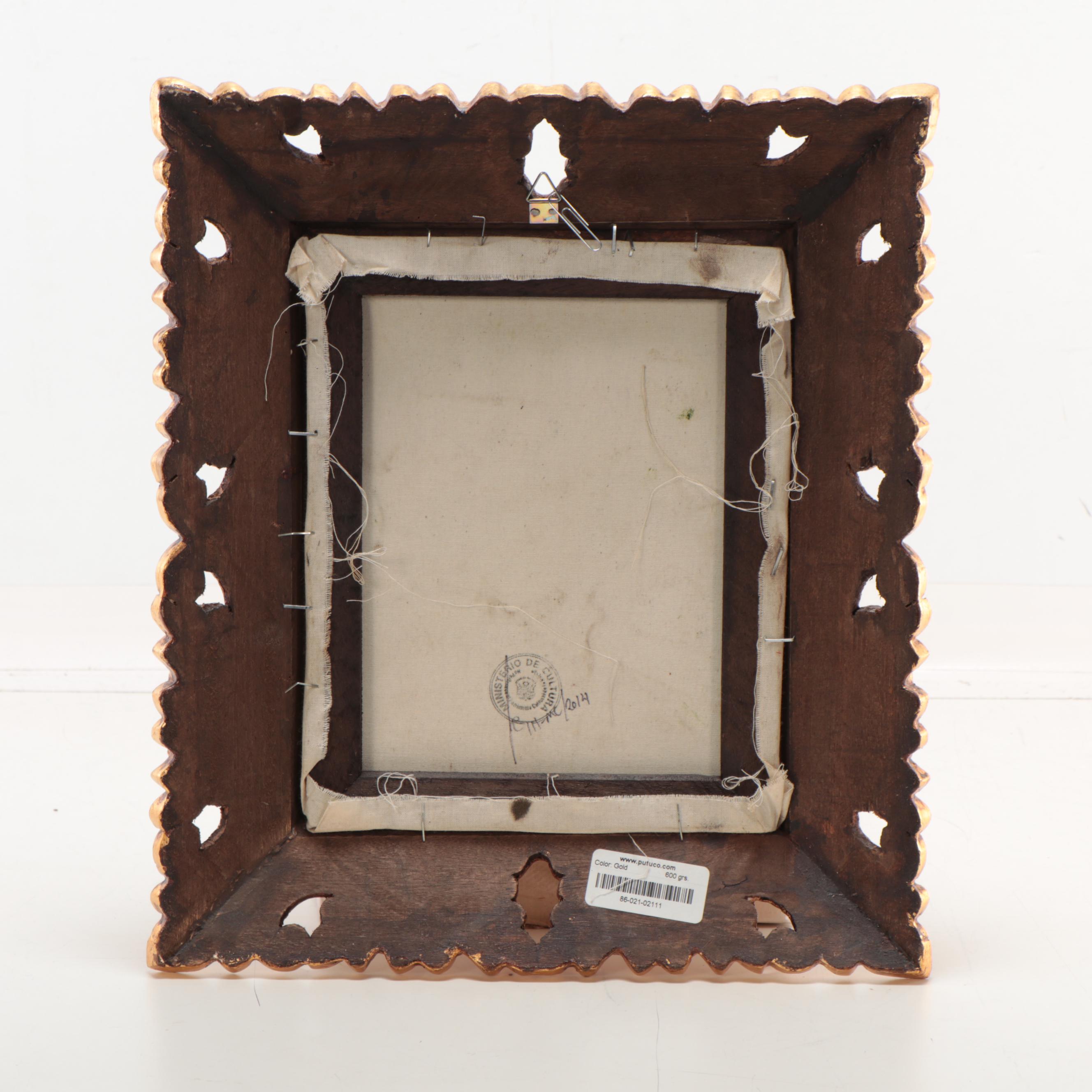 Cuzco School Style Oil Painting of Archangel Saint Raphael