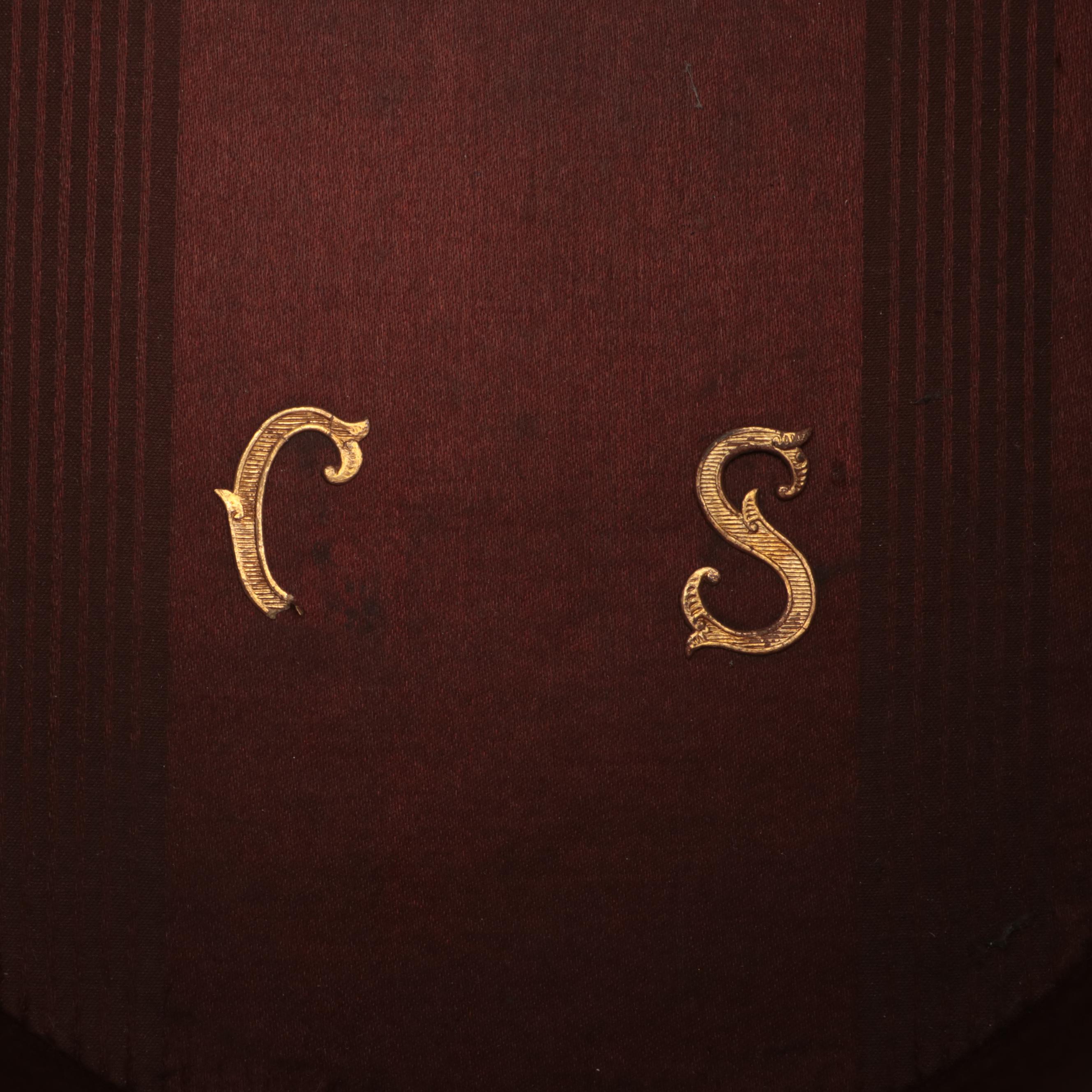 Victorian Era Beaver Fur Felt D'Orsay Style Top Hat