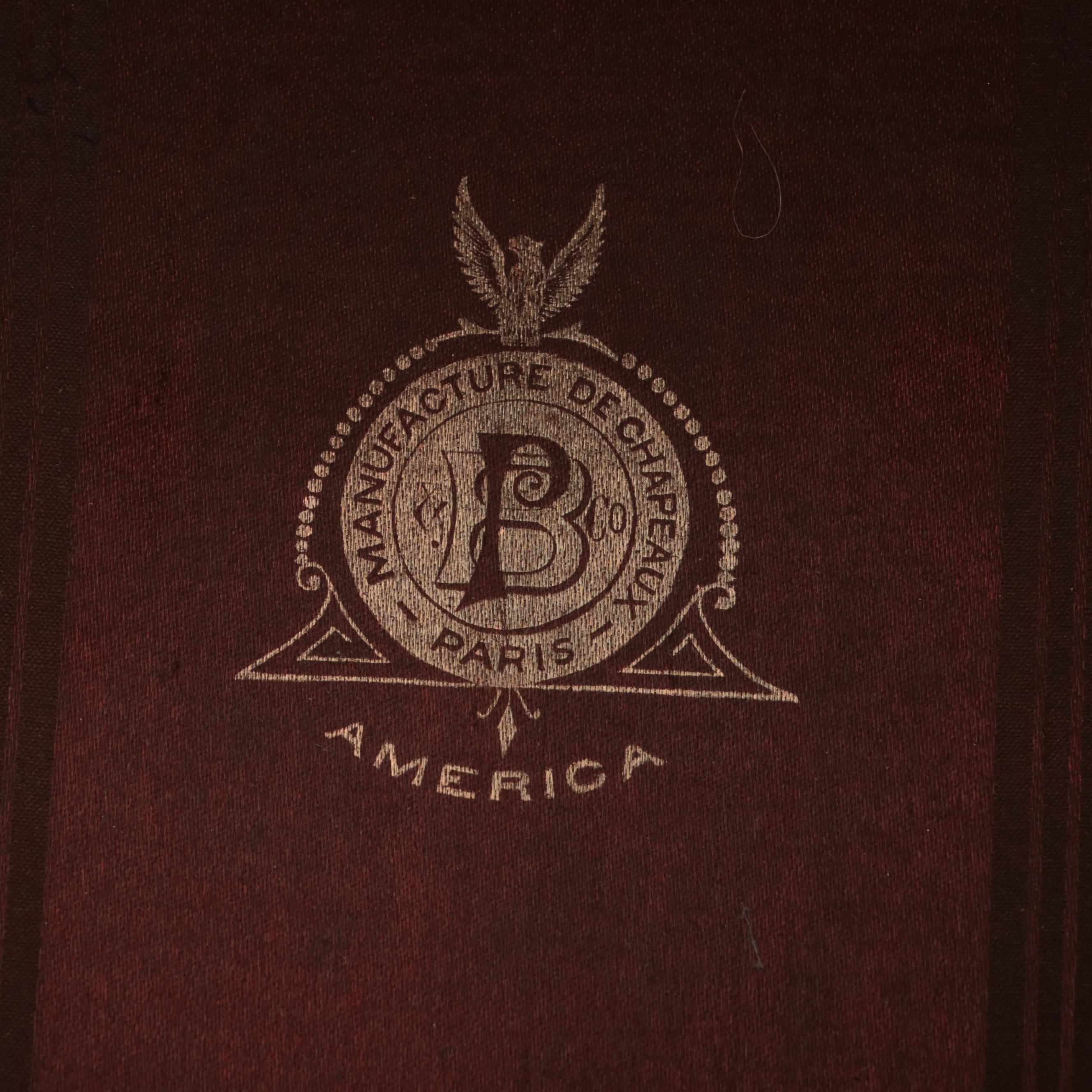 Victorian Era Beaver Fur Felt D'Orsay Style Top Hat