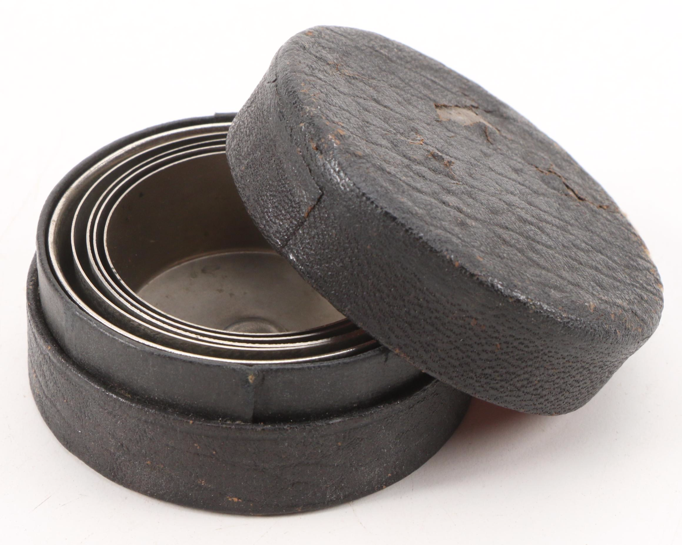 Simpson, Hall, Miller & Co. and Other Silver Plate and Metal Collapsible Cups