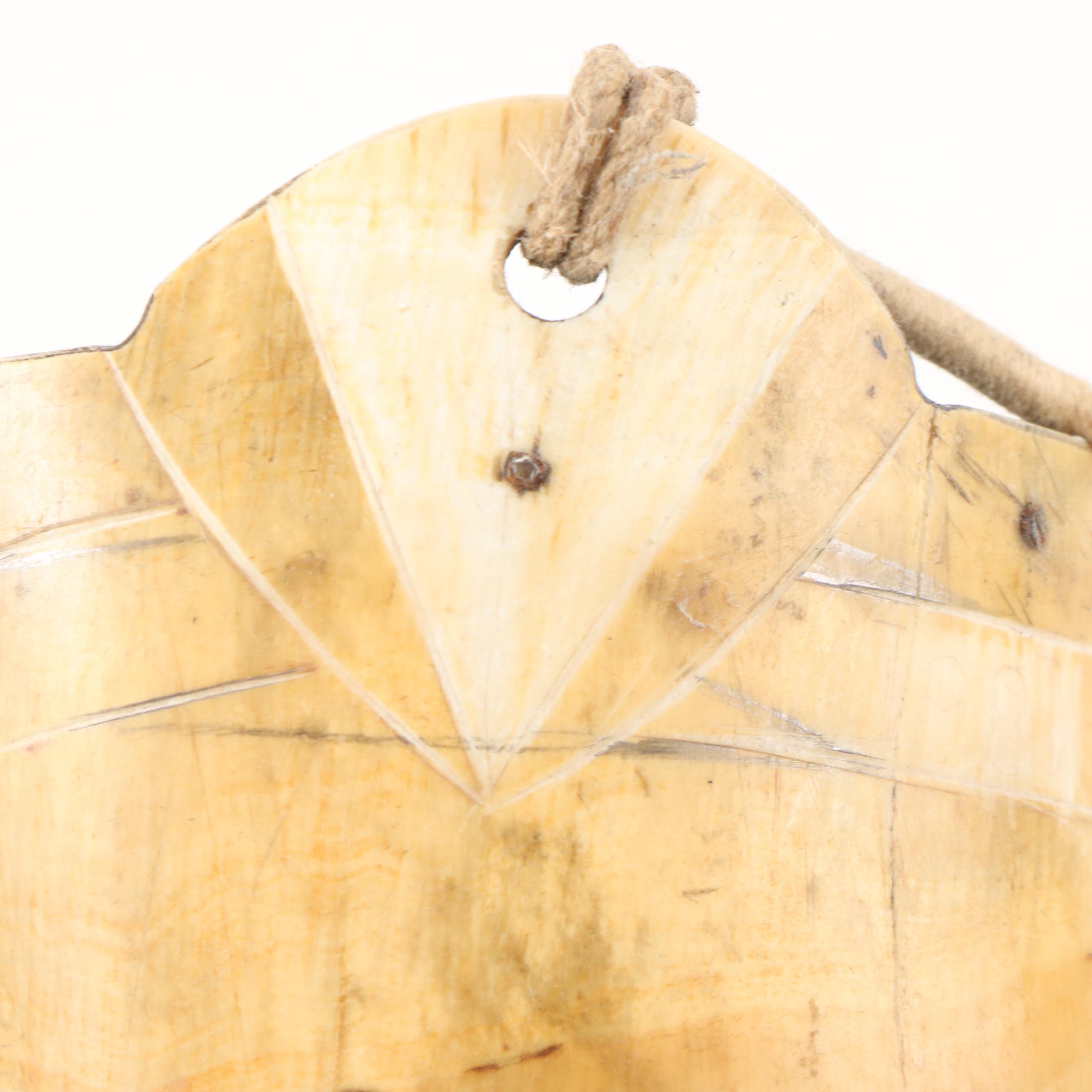 Carved Gunpowder Horns