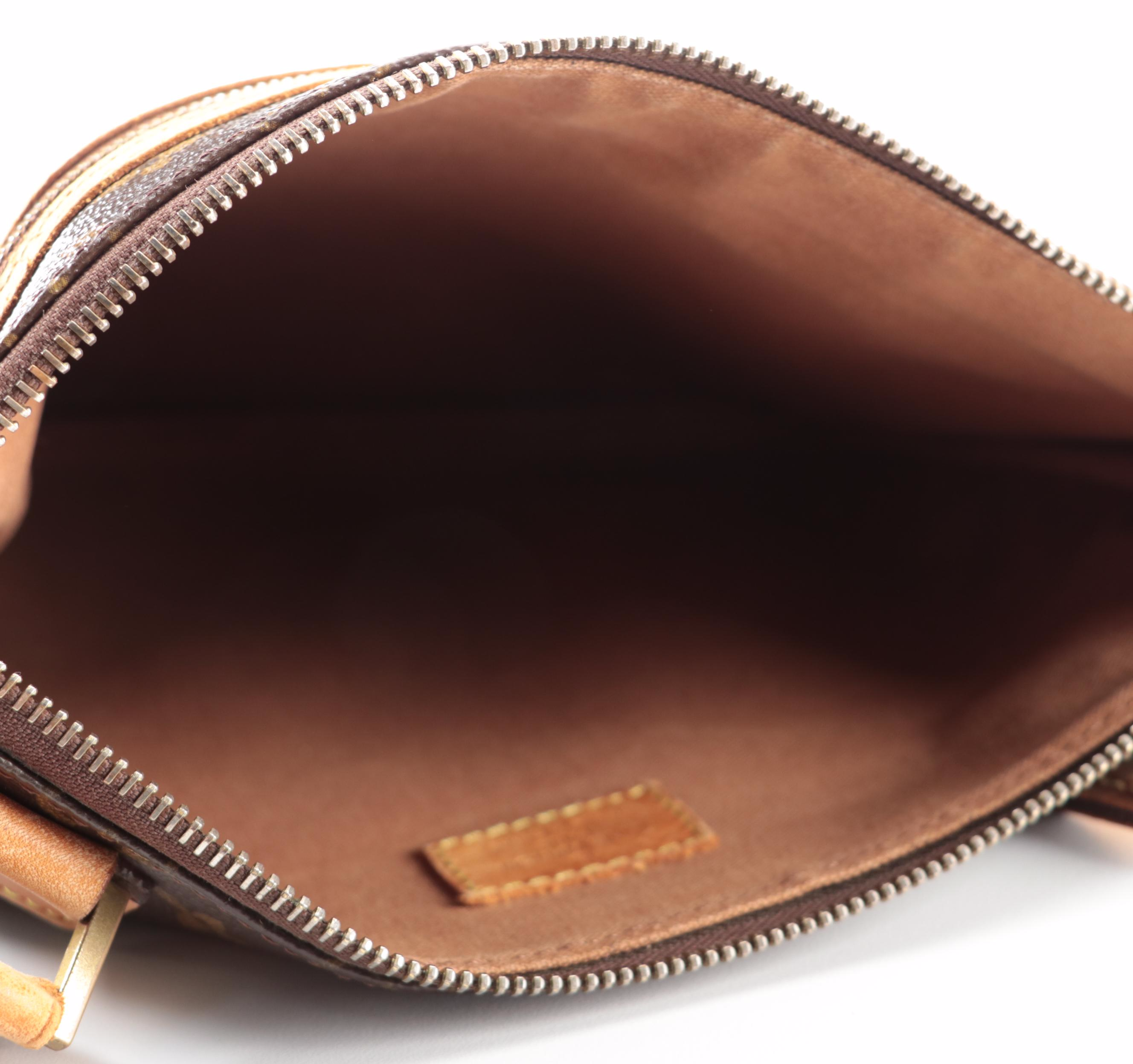 Louis Vuitton Pochette Bosphore Crossbody Bag in Monogram Canvas and Leather