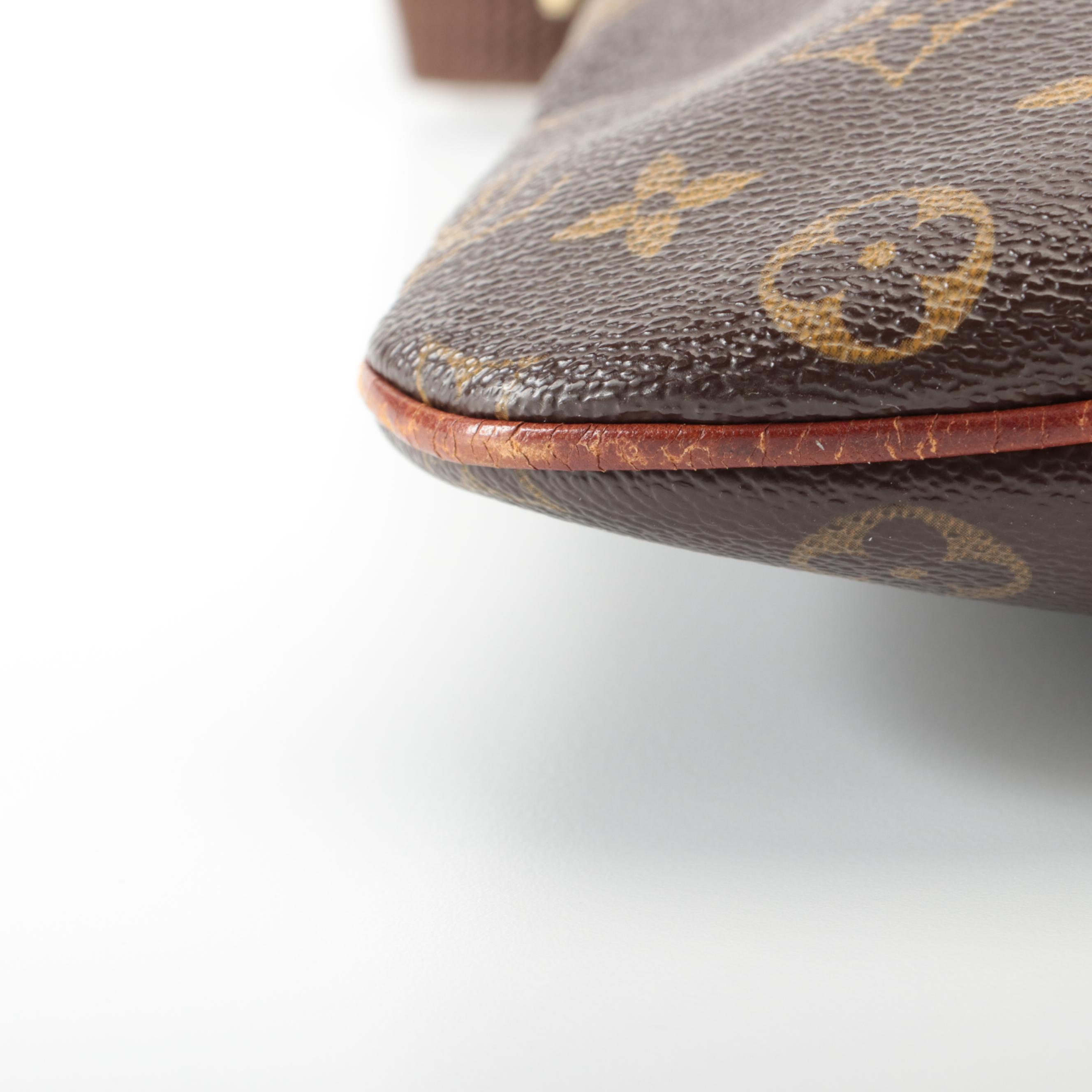 Louis Vuitton Pochette Bosphore Crossbody Bag in Monogram Canvas and Leather