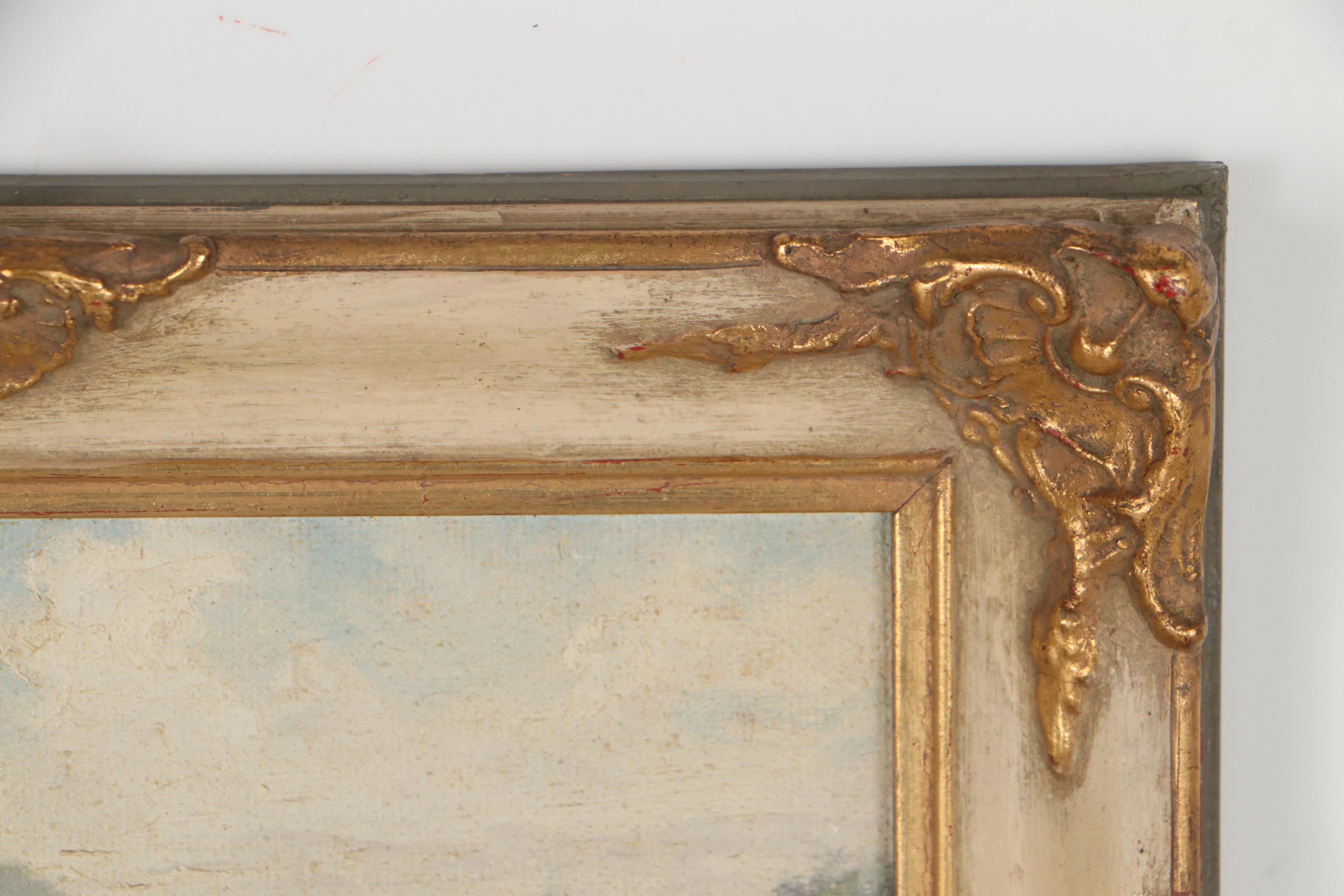 Landscape Oil Painting of Heidelberg Castle, Germany