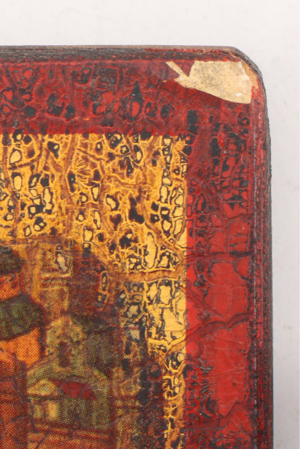 Italian San Damiano Cross with Greek Orthodox Icons of Jesus, Mary, and Saints